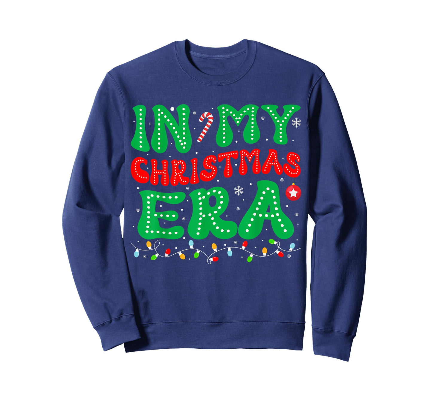 Groovy in My Christmas Era Cute Christmas Holiday T-Shirt