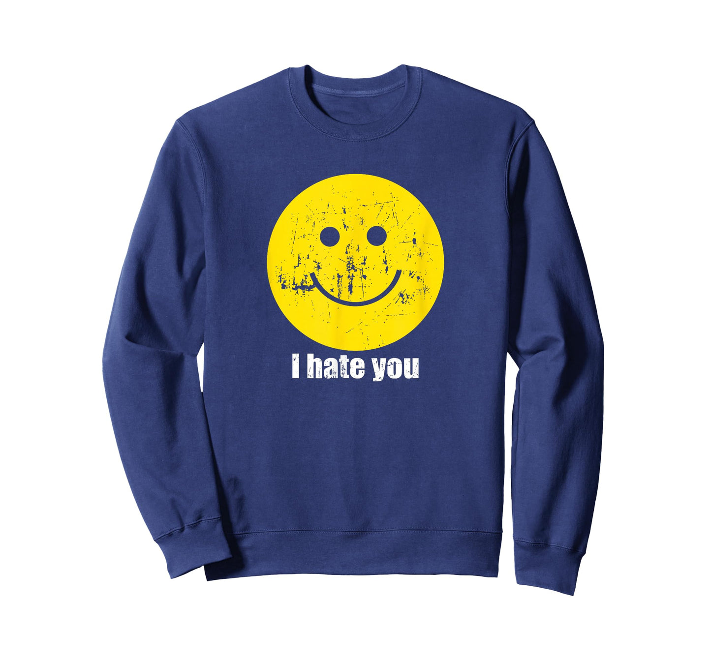 I Hate You Smiling Face T-Shirt