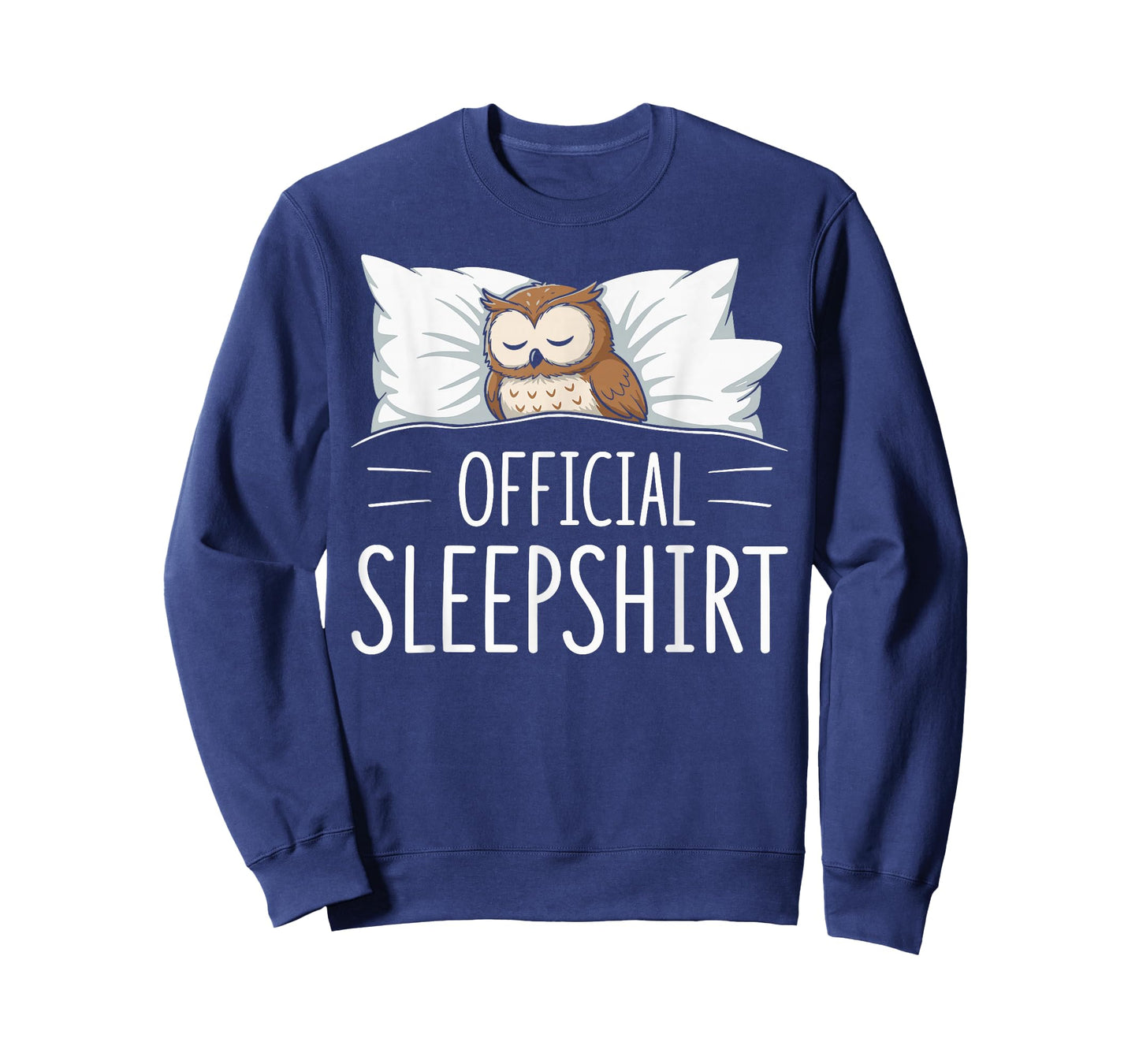 Official Sleepshirt Sleeping Owl Bird Lovers Pajama T-Shirt