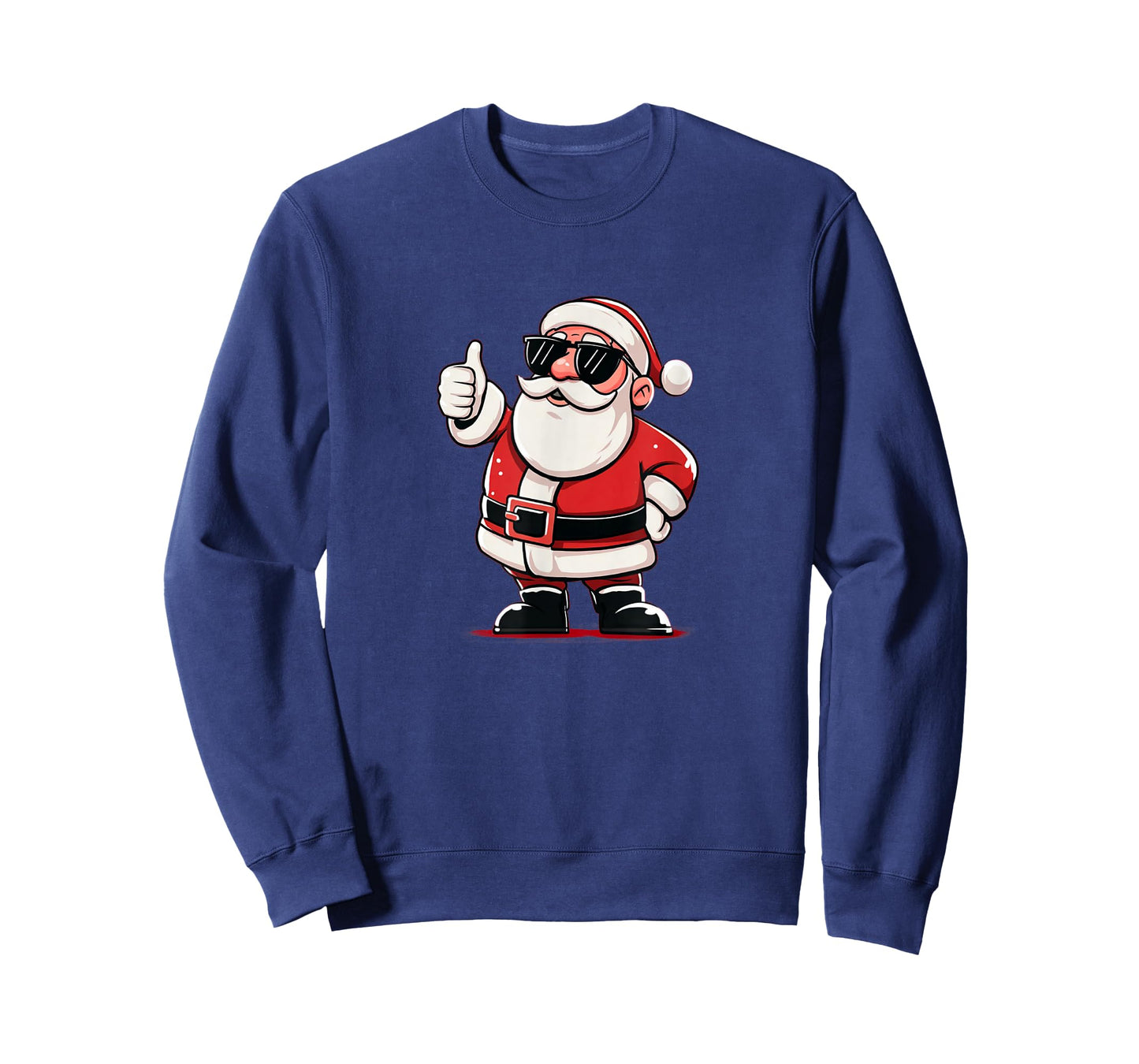Awesome Thumb up Santa with Sunglasses for Boys and Girls T-Shirt