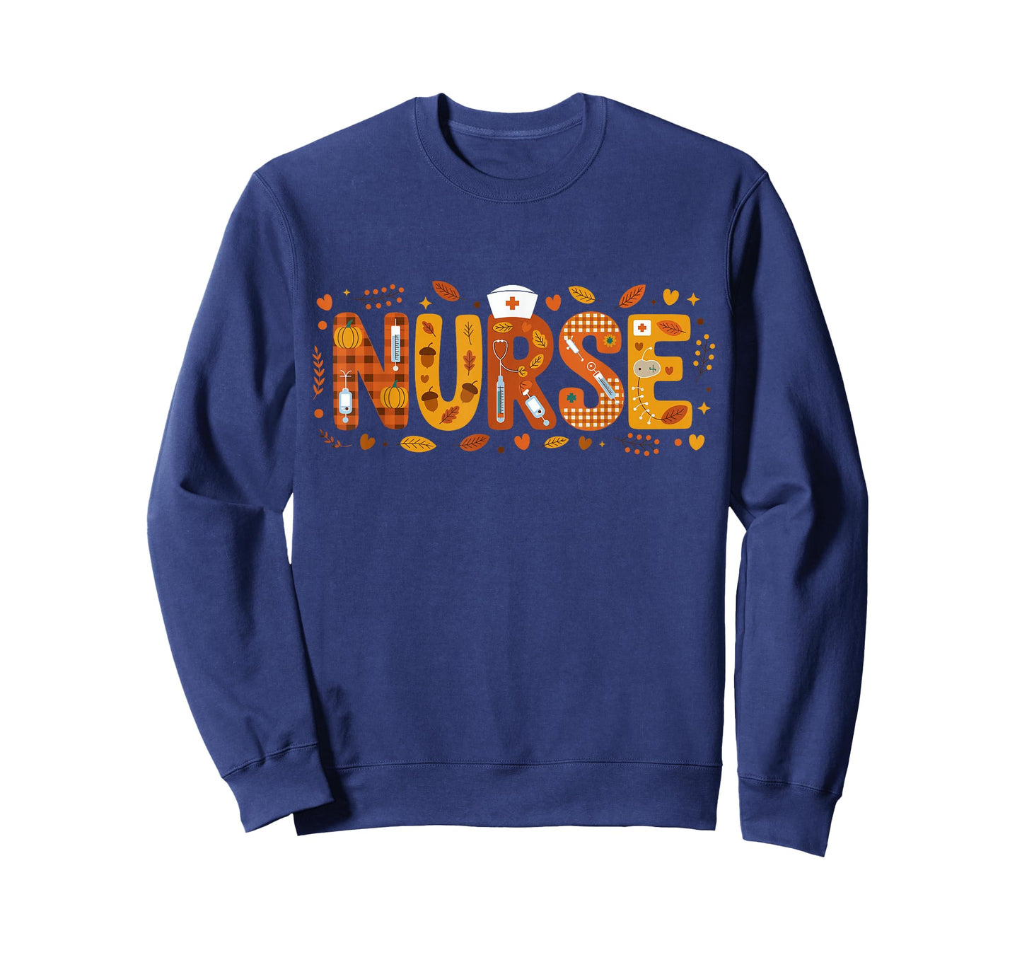 Thanksgiving Nurse Fall Nurse Cute T-Shirt