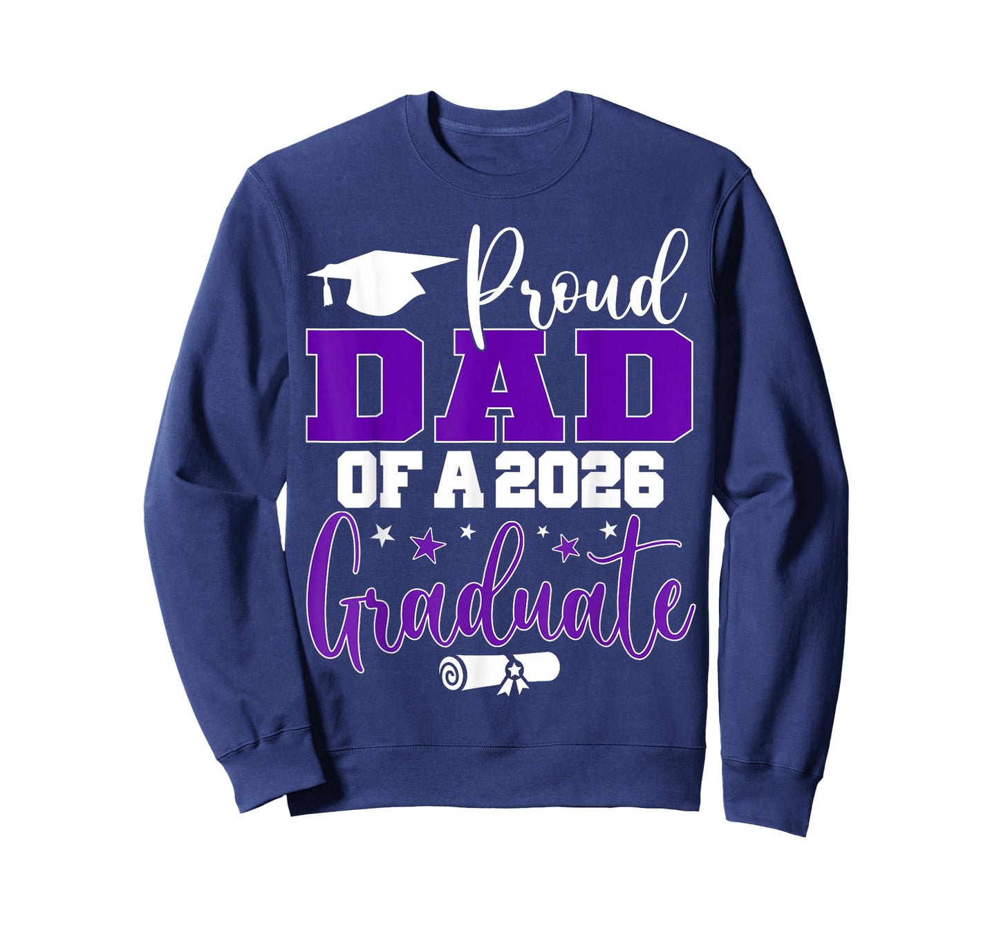 Dad Senior 2026 Proud Dad of A Class of 2026 Graduate T-Shirt