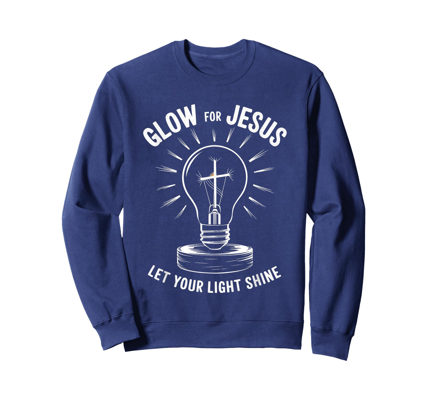 Glow for Jesus Tshirt Christian Faith Lion God Christianity T-Shirt