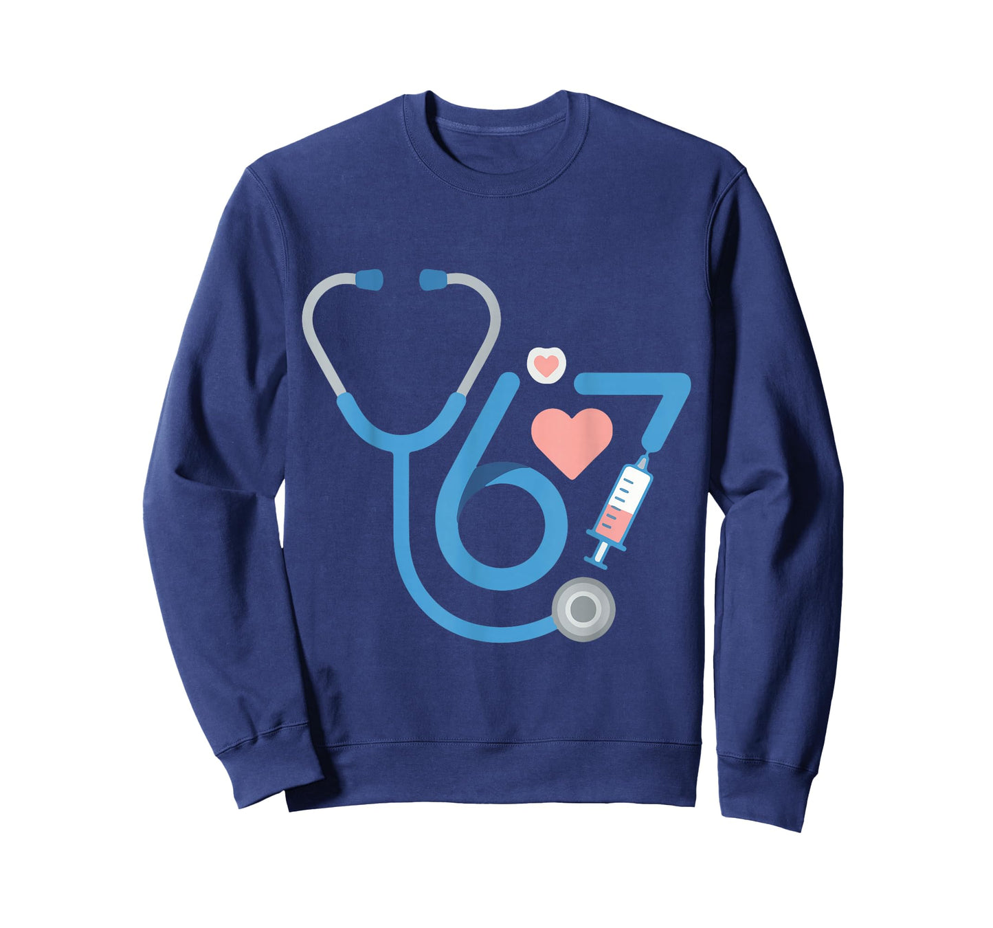 Funny 67 Meme Nurse Six Seven Nursing Humor Women Men T-Shirt
