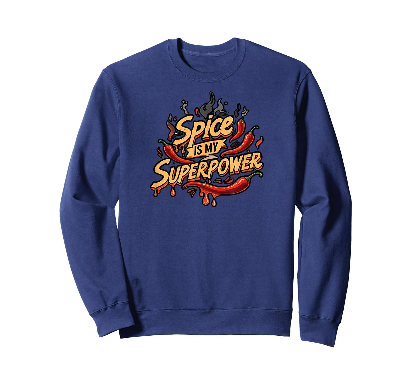 Spice is My Superpower Chili Pepper Lover Hot Foodie T-Shirt