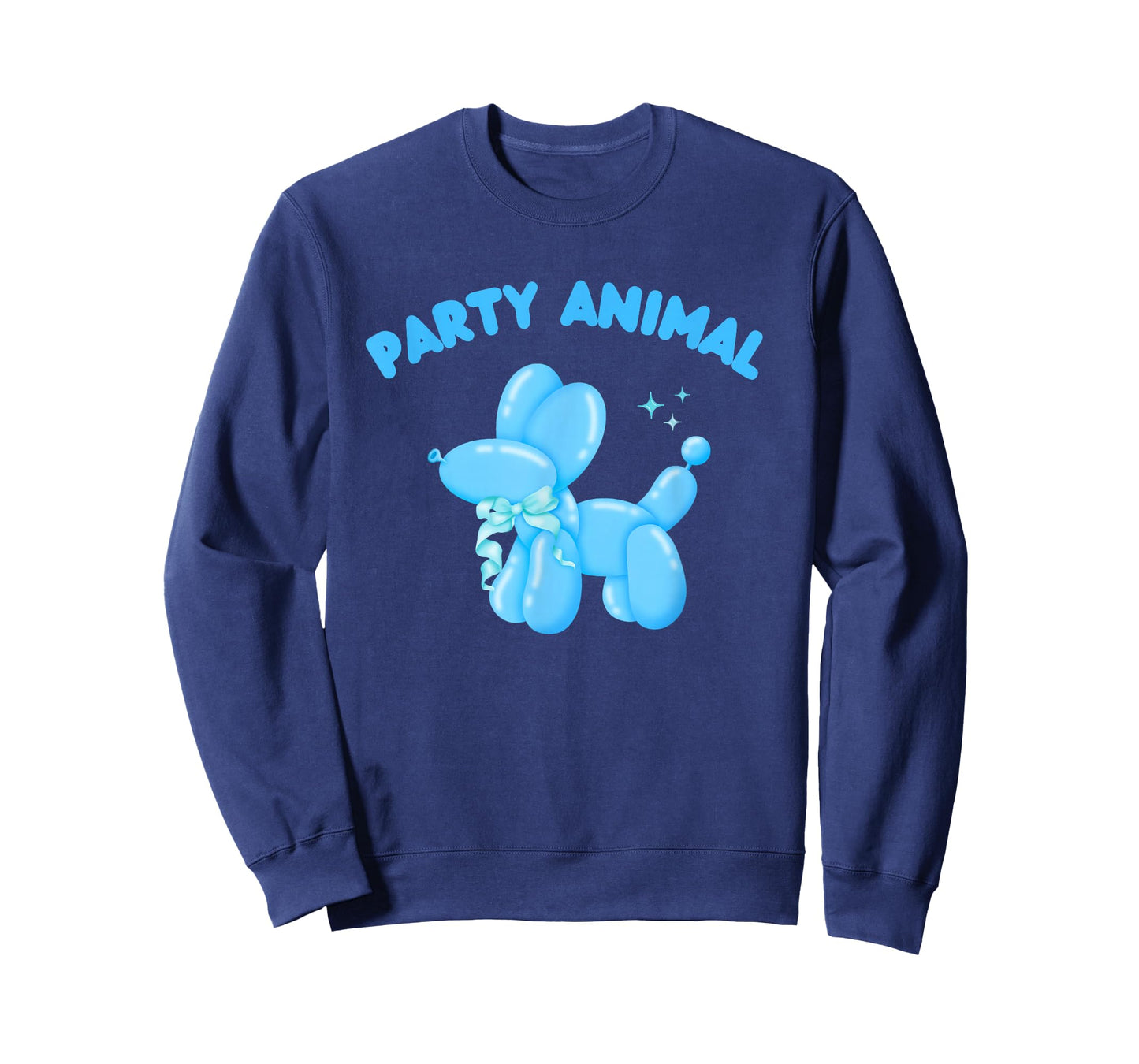Party Animal Balloon Dog Fun Birthday Adults Kids Pop Art T-Shirt