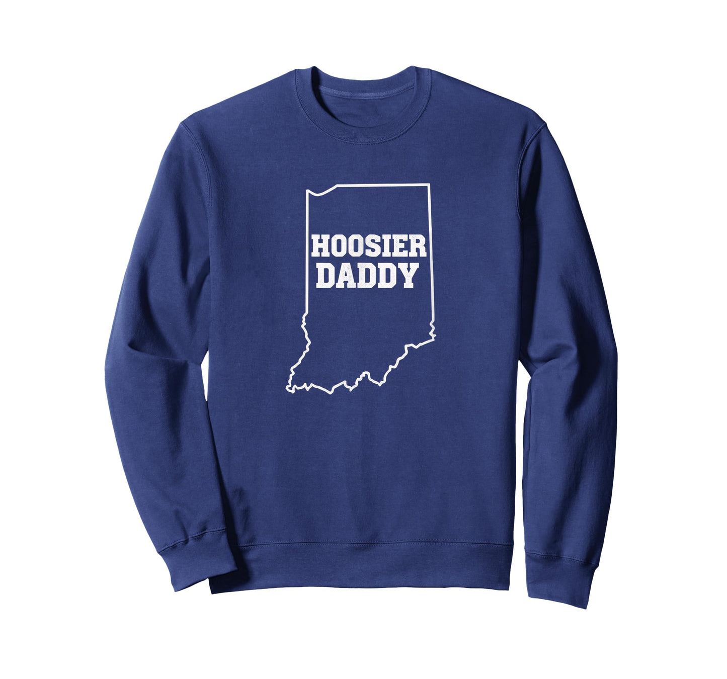 US States Hoosier Daddy State Outline Design T-Shirt