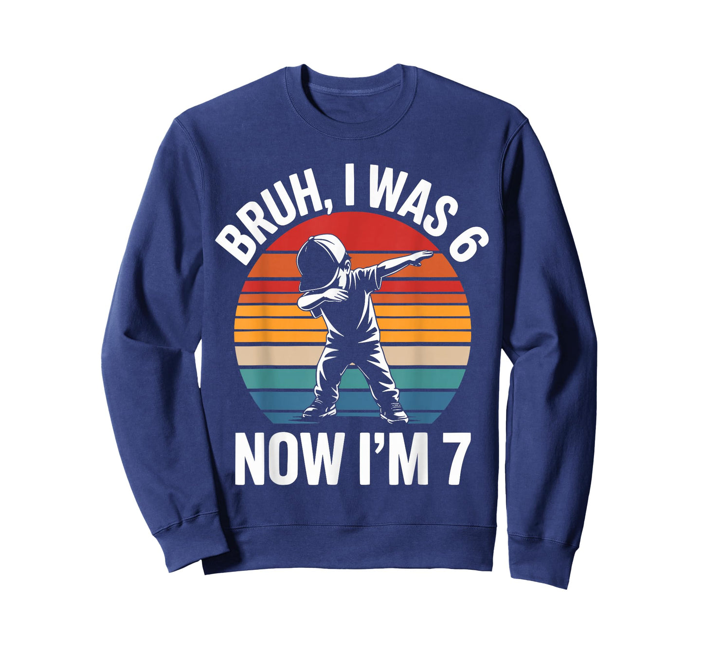 I was 6 Now I'm 7 Year Old 7th Birthday 67 Meme Dabbing Boys T-Shirt