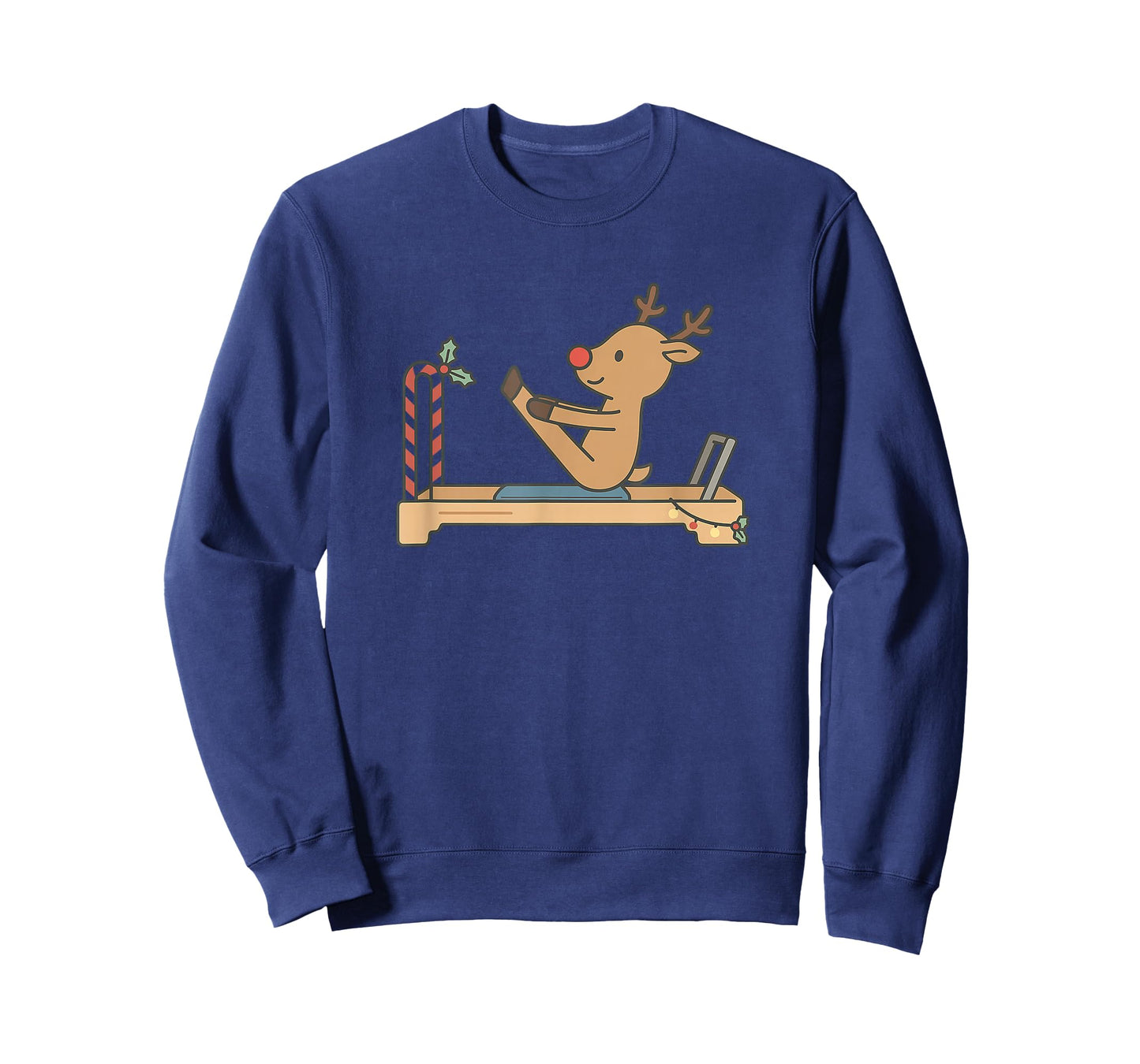 Reindeer Pilates Reformer Christmas T-Shirt
