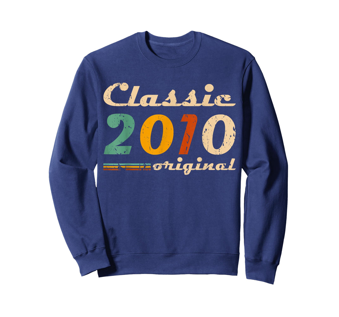 Classic 2010 Original Men Women Birth of Birthday Vintage T-Shirt