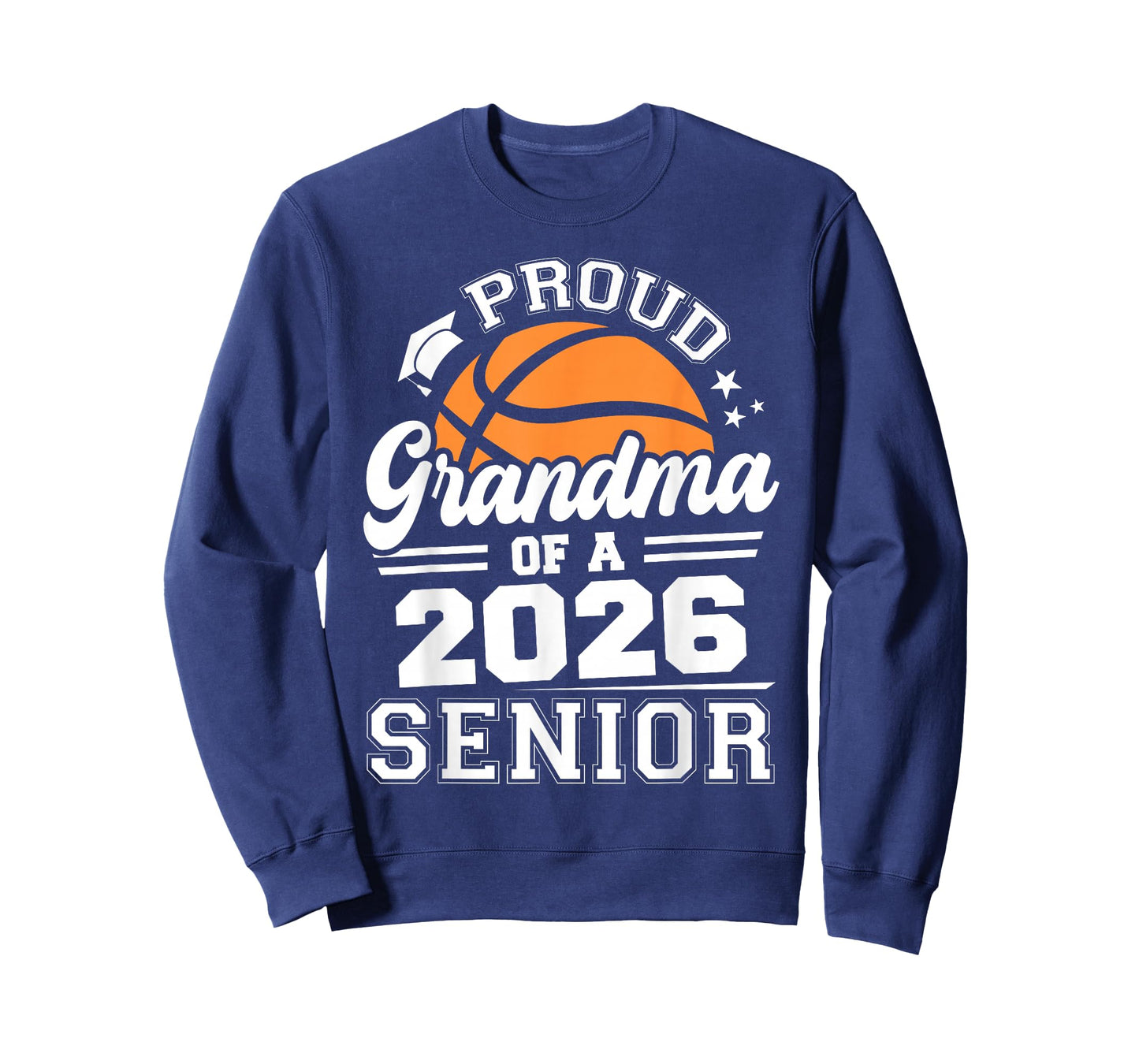 Proud Grandma of A 2026 Senior Basketball Graduation Grandma T-Shirt