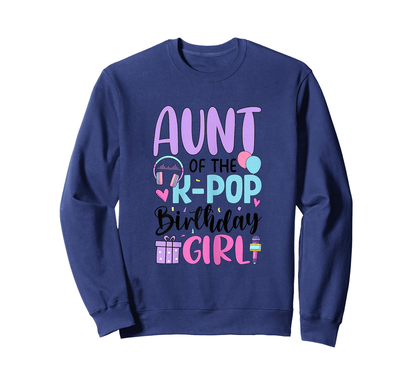 Aunt of The K Pop Birthday Girl K-Pop Birthday T-Shirt