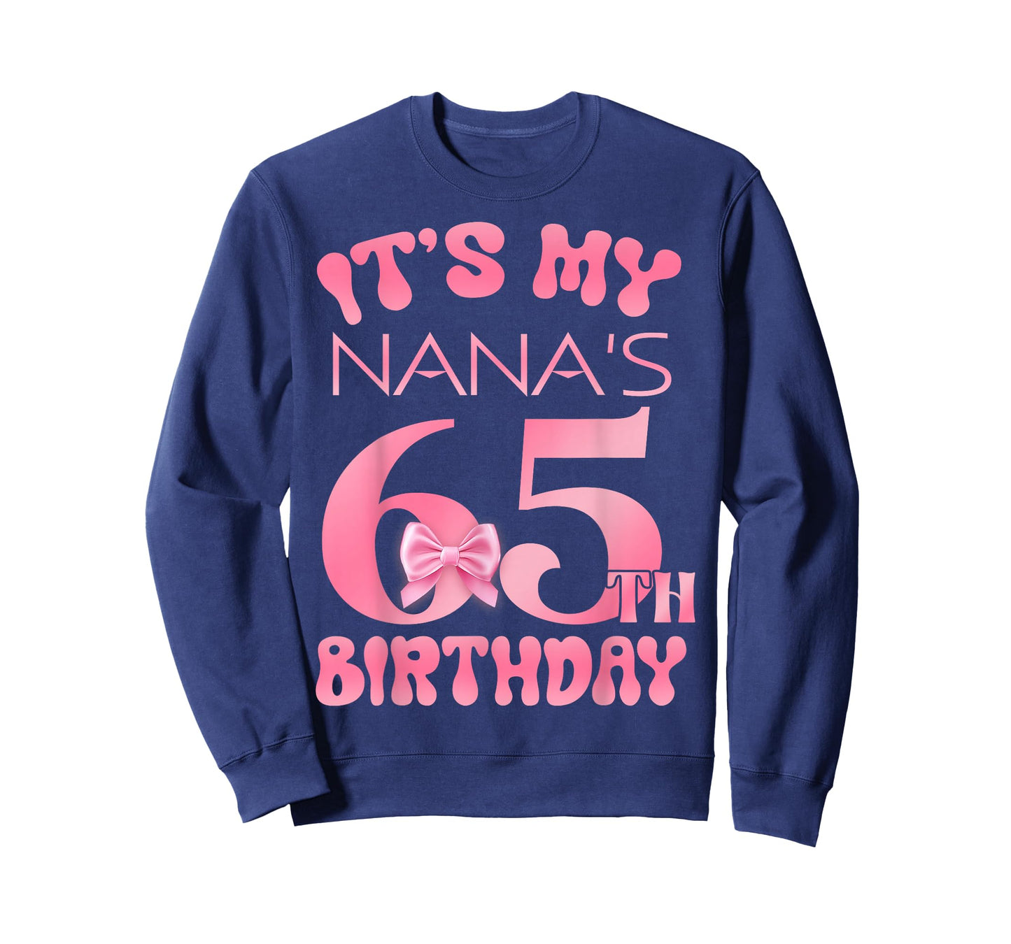 It's My Nana's 65th Birthday Girl Pink Party Themes T-Shirt