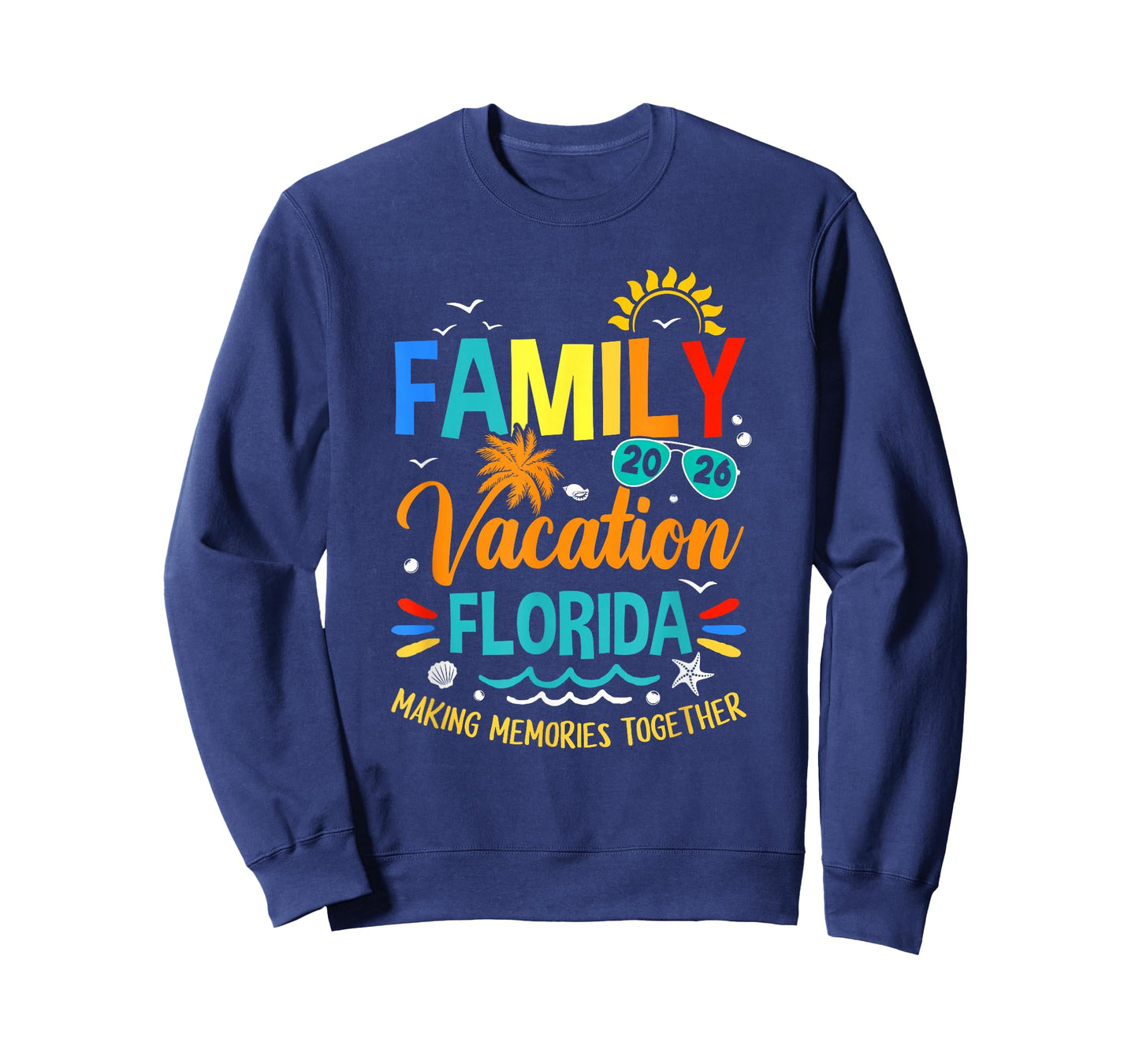 Family Vacation 2026 Florida Matching Family Together T-Shirt