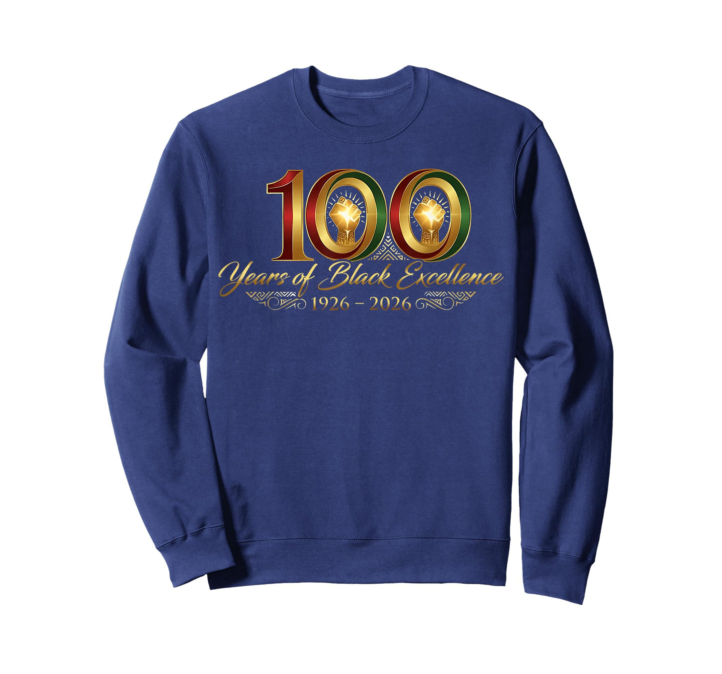 100 Years of Black Excellence 1926 2026 T-Shirt