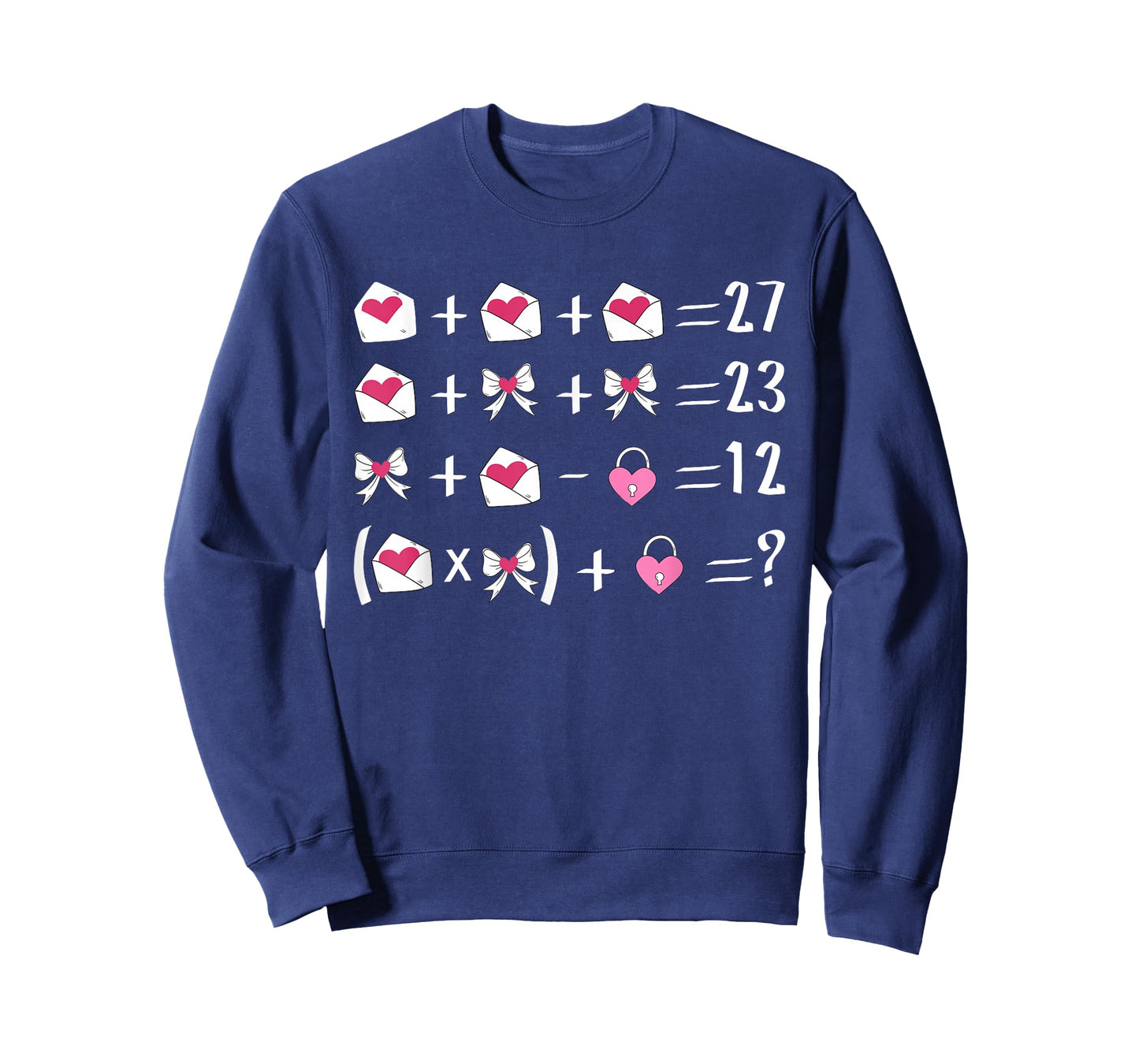 Funny 67 Meme Valentine Math Teacher Bow Six Seven Puzzle T-Shirt