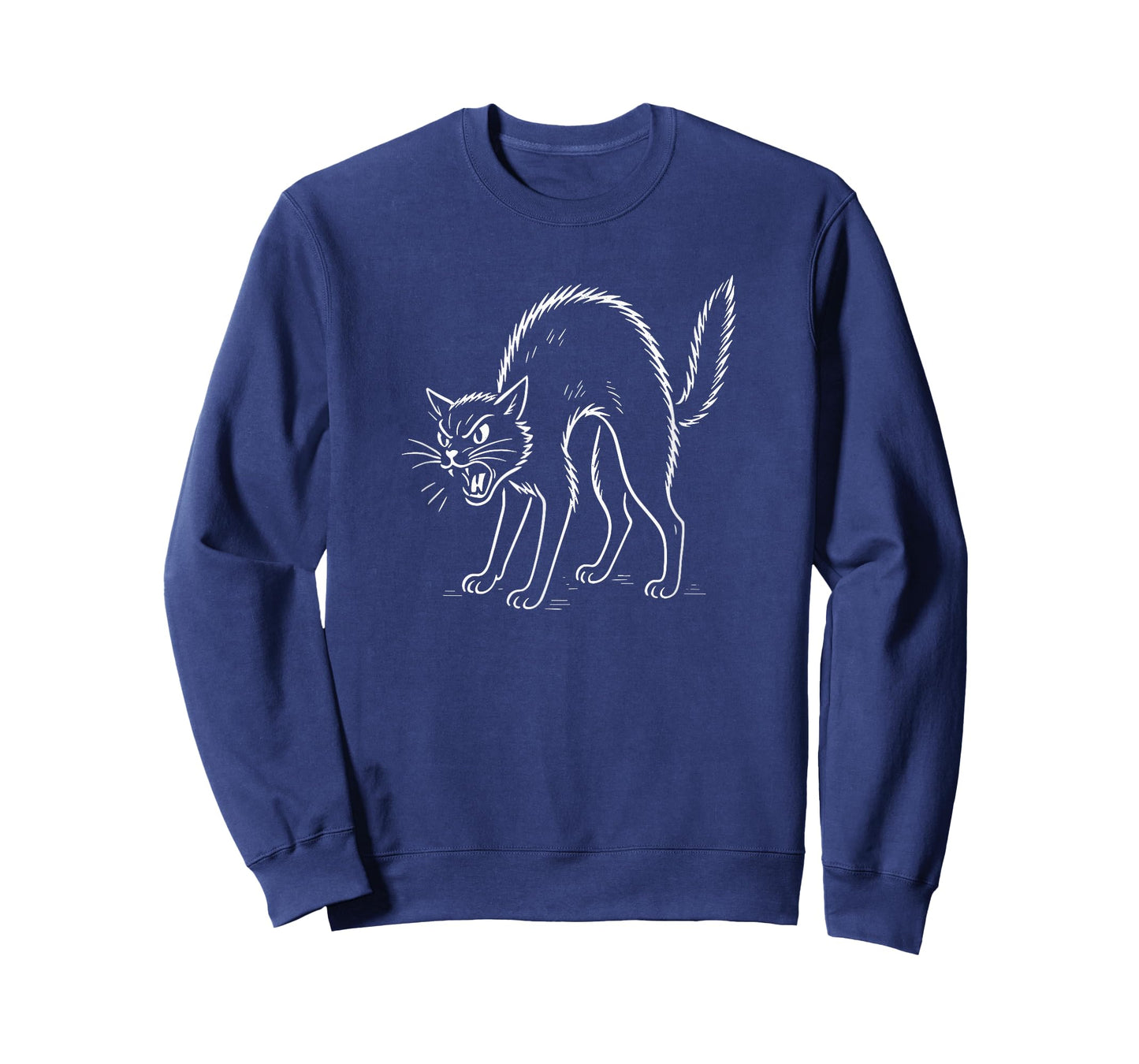 Hissing Black Cat T-Shirt