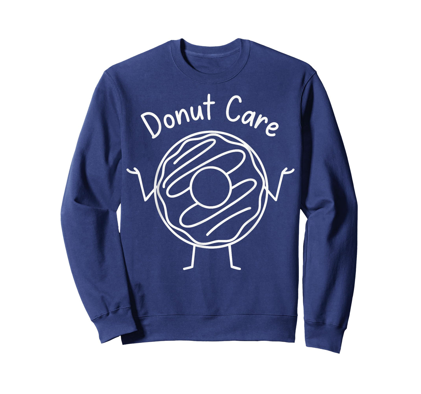 Donut Care Pun Line Art Funny T-Shirt