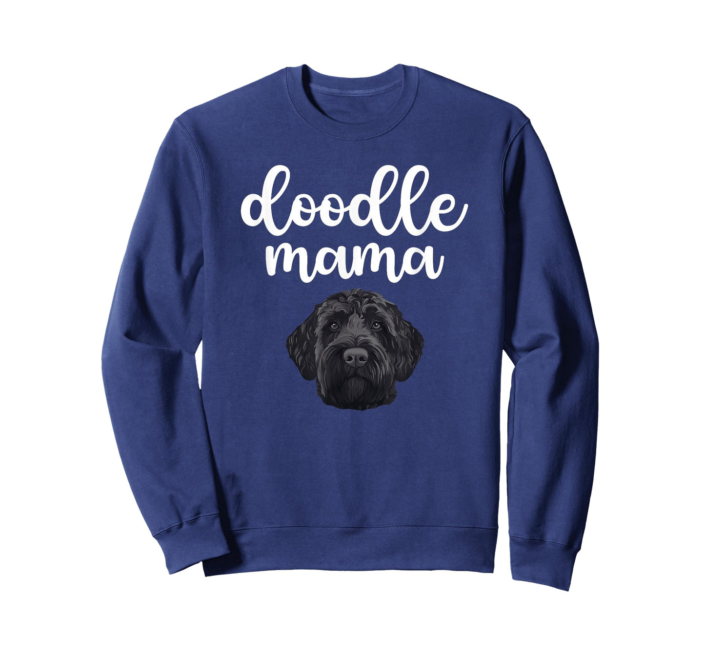 Black Doodle Mama Black Goldendoodle Owner Black Doodle Mom T-Shirt