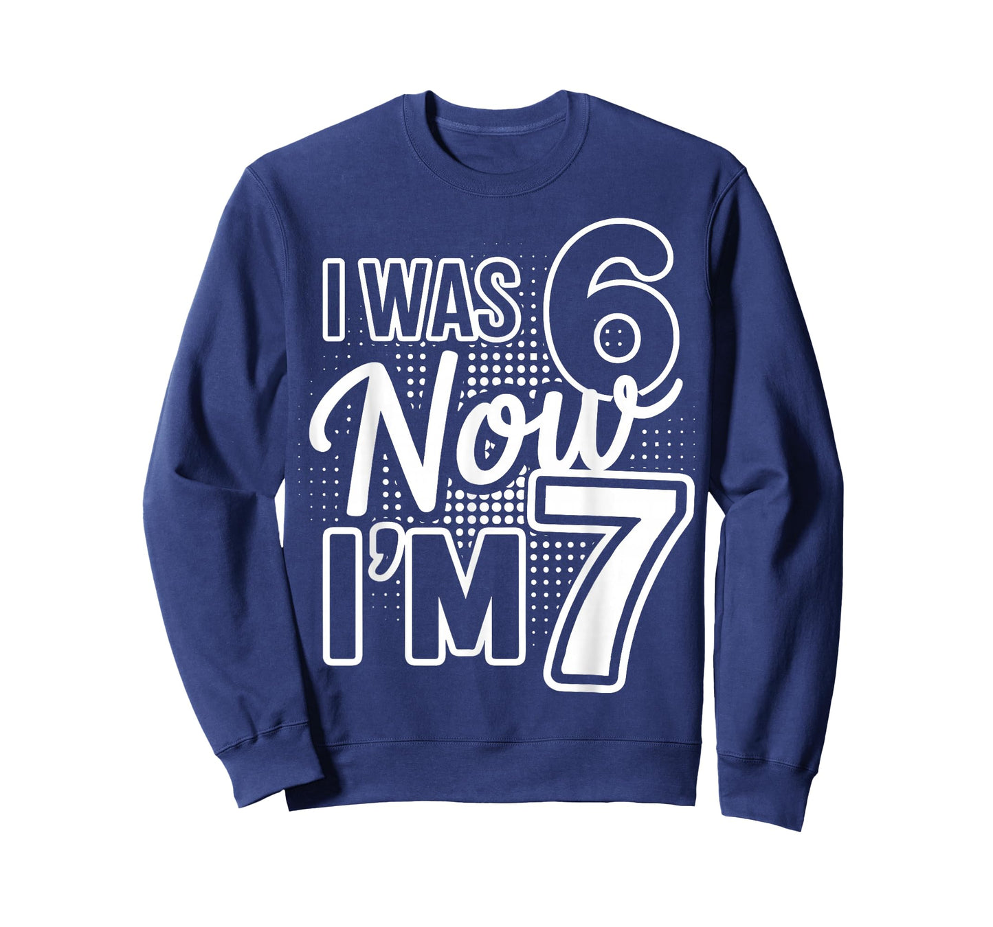 I was 6 Now I'm 7 Bday Seven Years Old Birthday T-Shirt