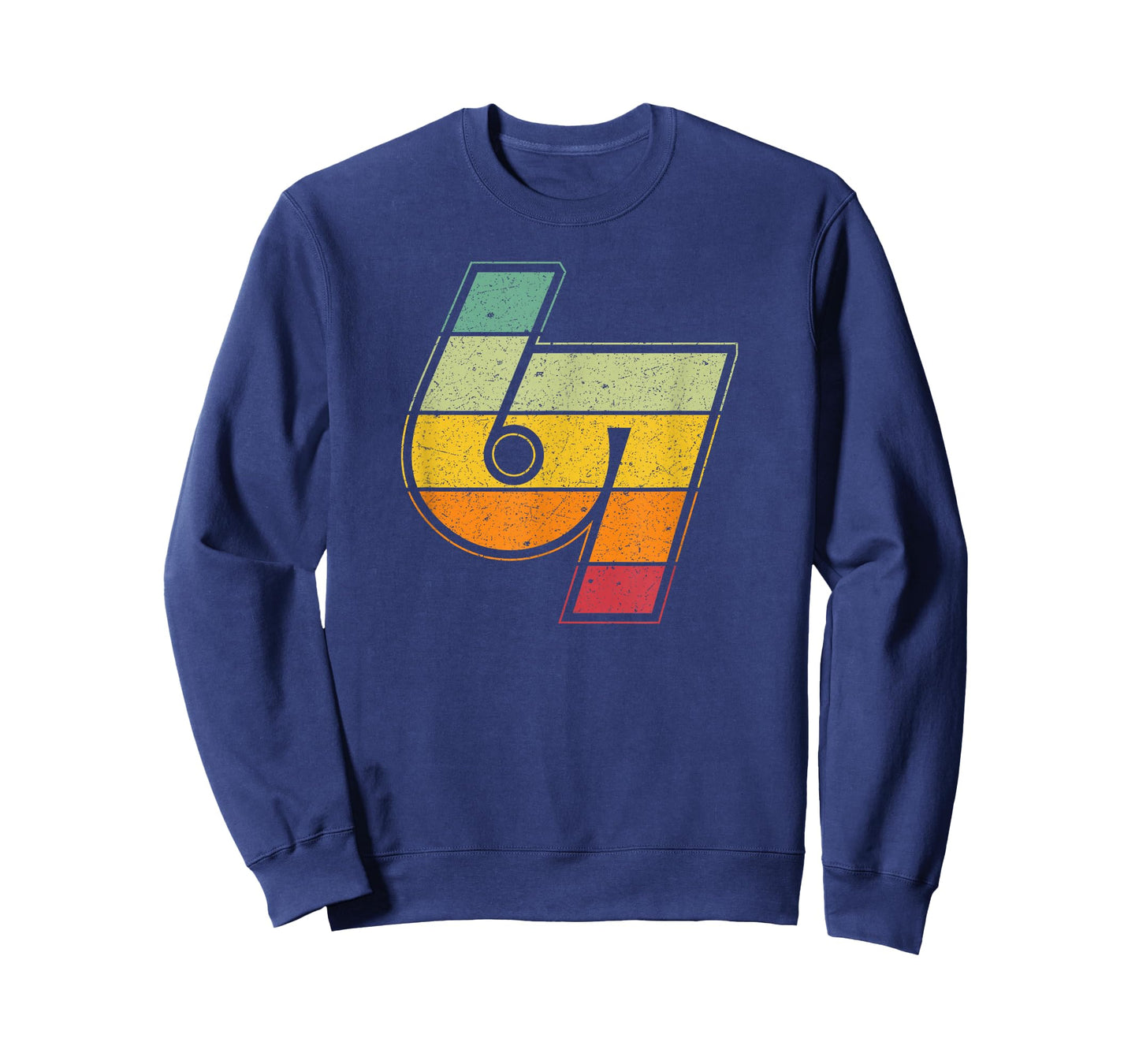 Vintage 6 7 Meme Six Seven Logo Namaste Funny Halloween T-Shirt