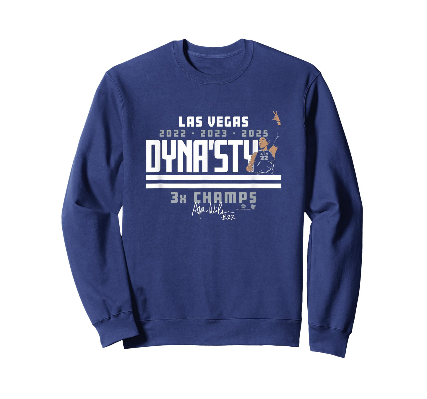 A'ja Wilson - DYNA'STY - Las Vegas Women's Basketball T-Shirt