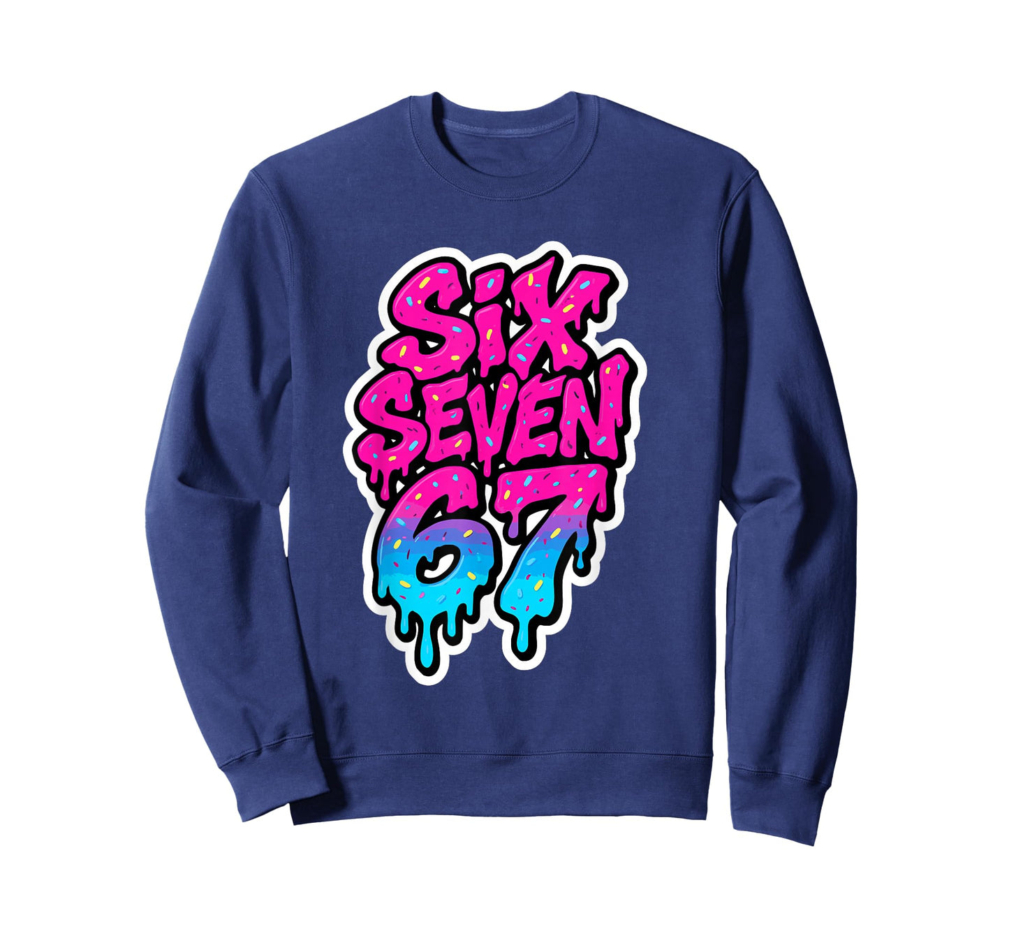 Six Seven 67 Baseball Ice Cream Drip Mason Meme Kids Boys T-Shirt
