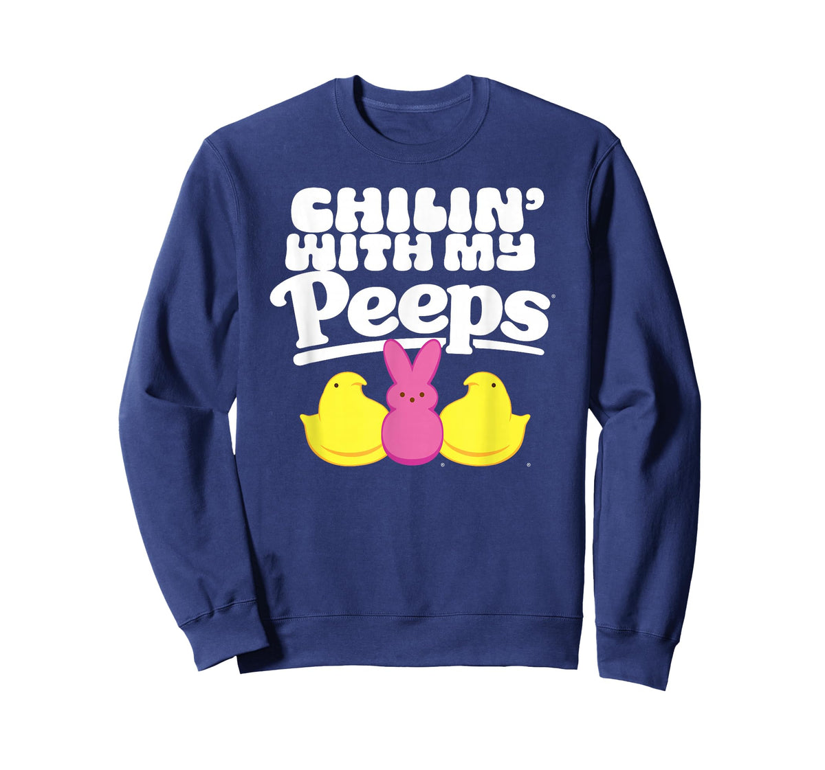 Peeps Chillin' with My Peeps Funny Poster T-Shirt