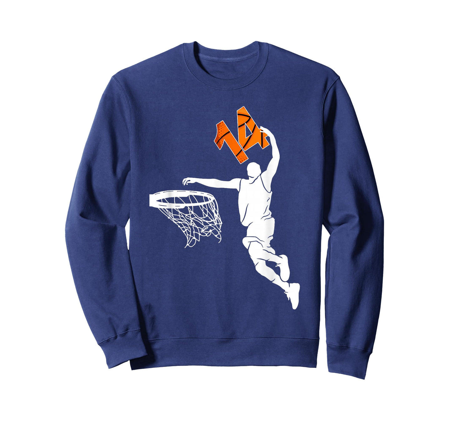14 Year Old Birthday Boy 14th Birthday Basketball Party T-Shirt