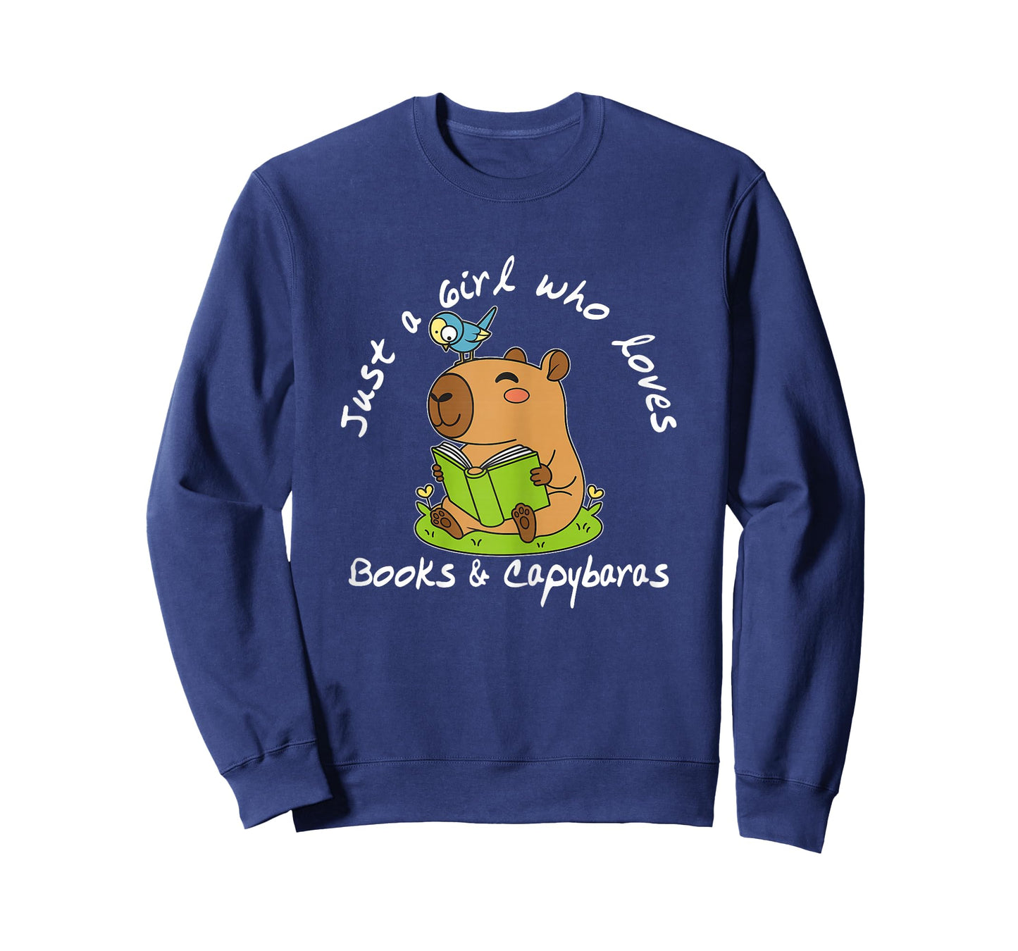 Just a Girl who Loves Books and Capybaras T-Shirt