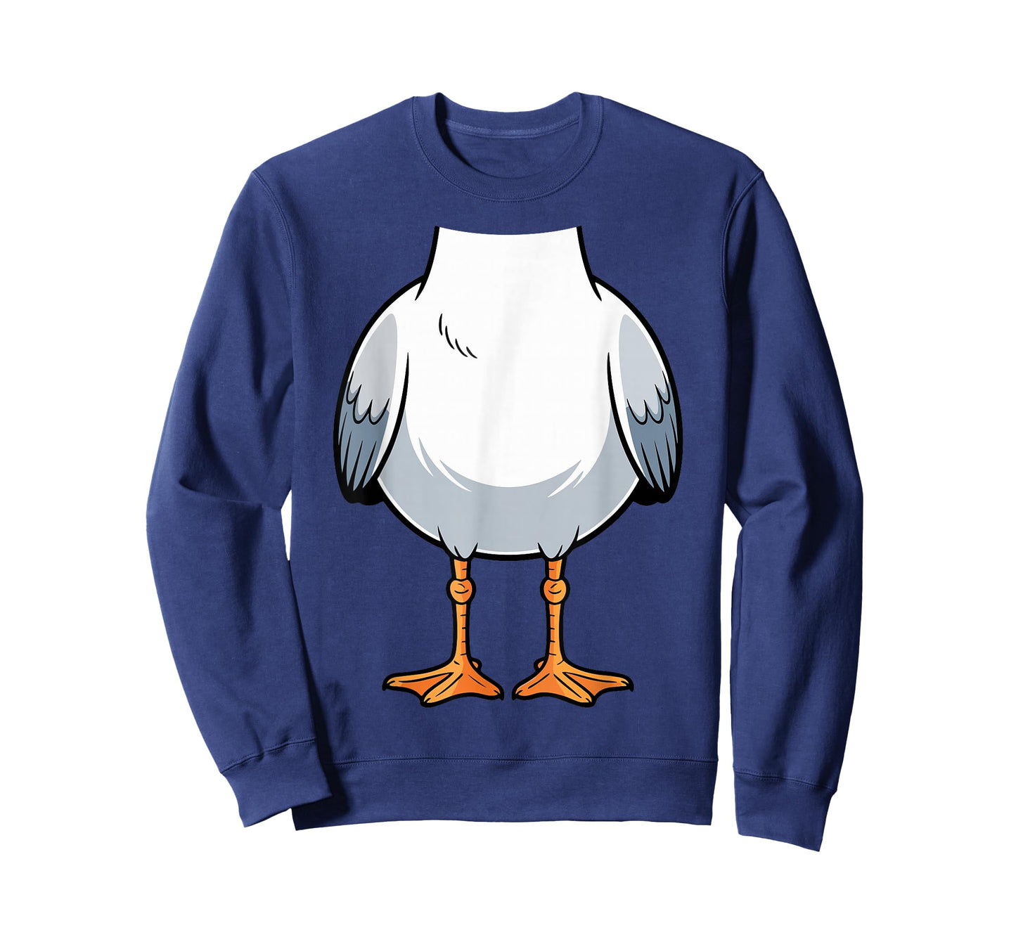 Seagull Shirt Adult Kids Men Women Seagull Costume T-Shirt