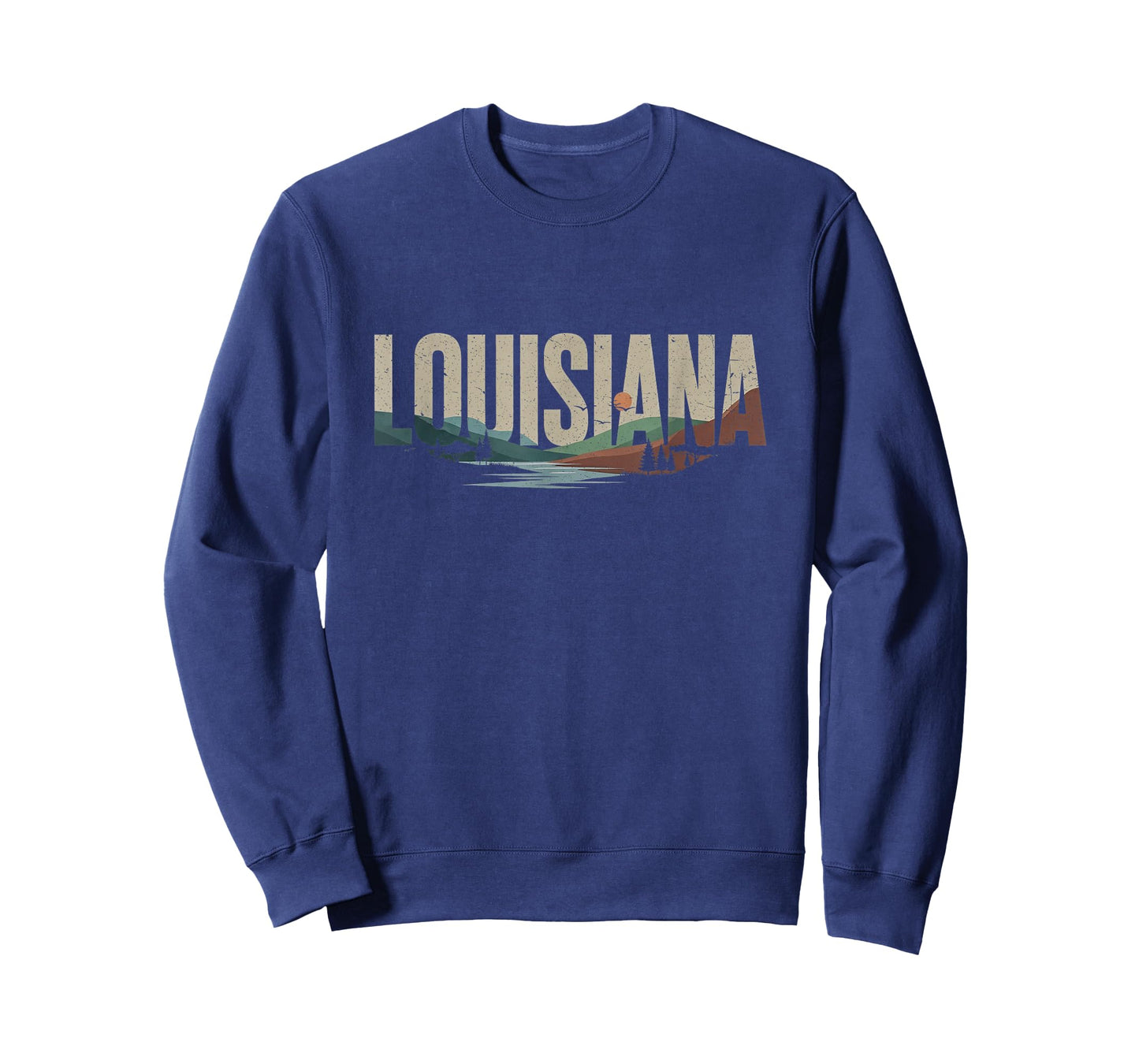 Retro Louisiana Artwork T-Shirt