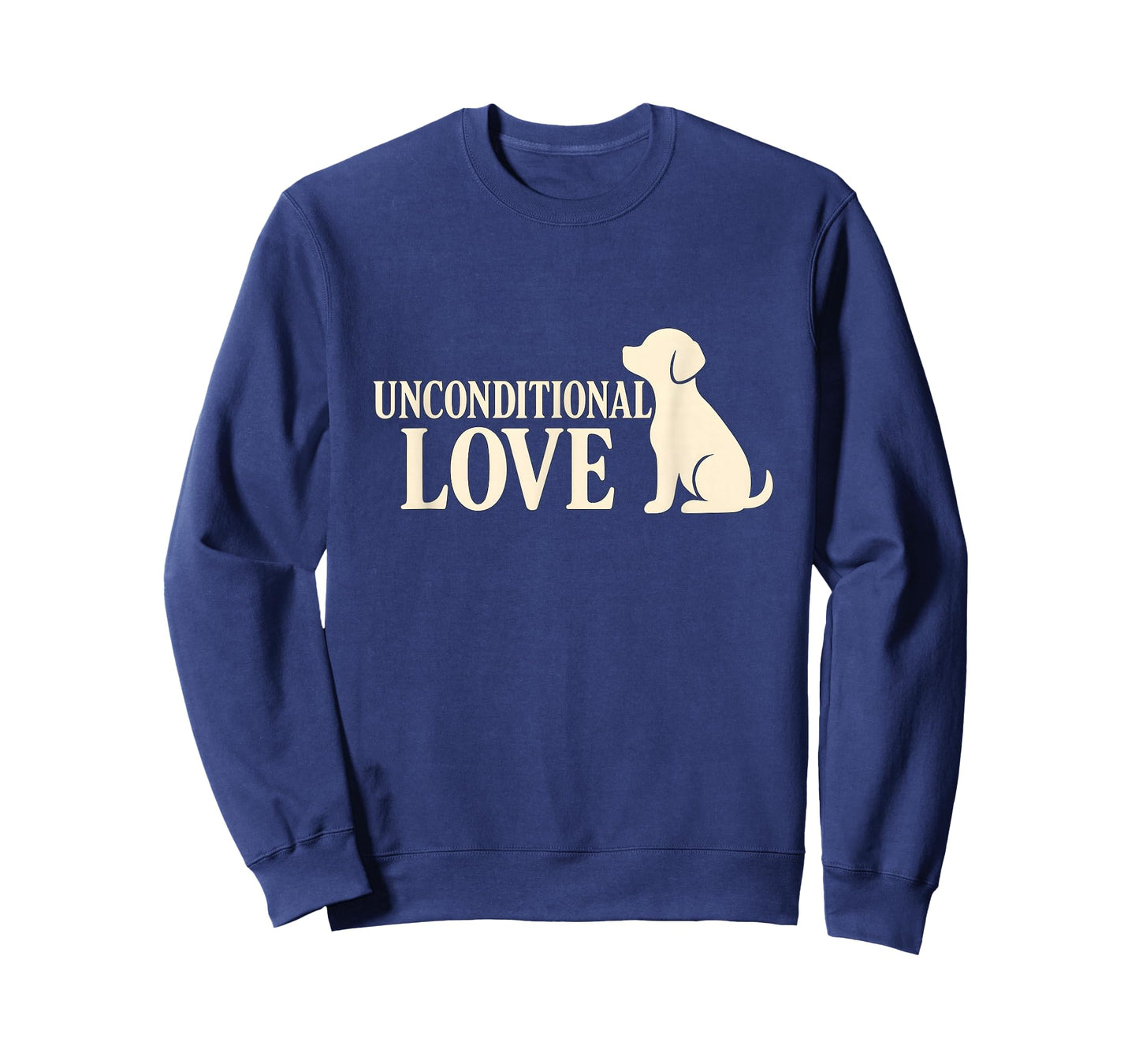 Unconditional Love Dog Silhouette T-Shirt