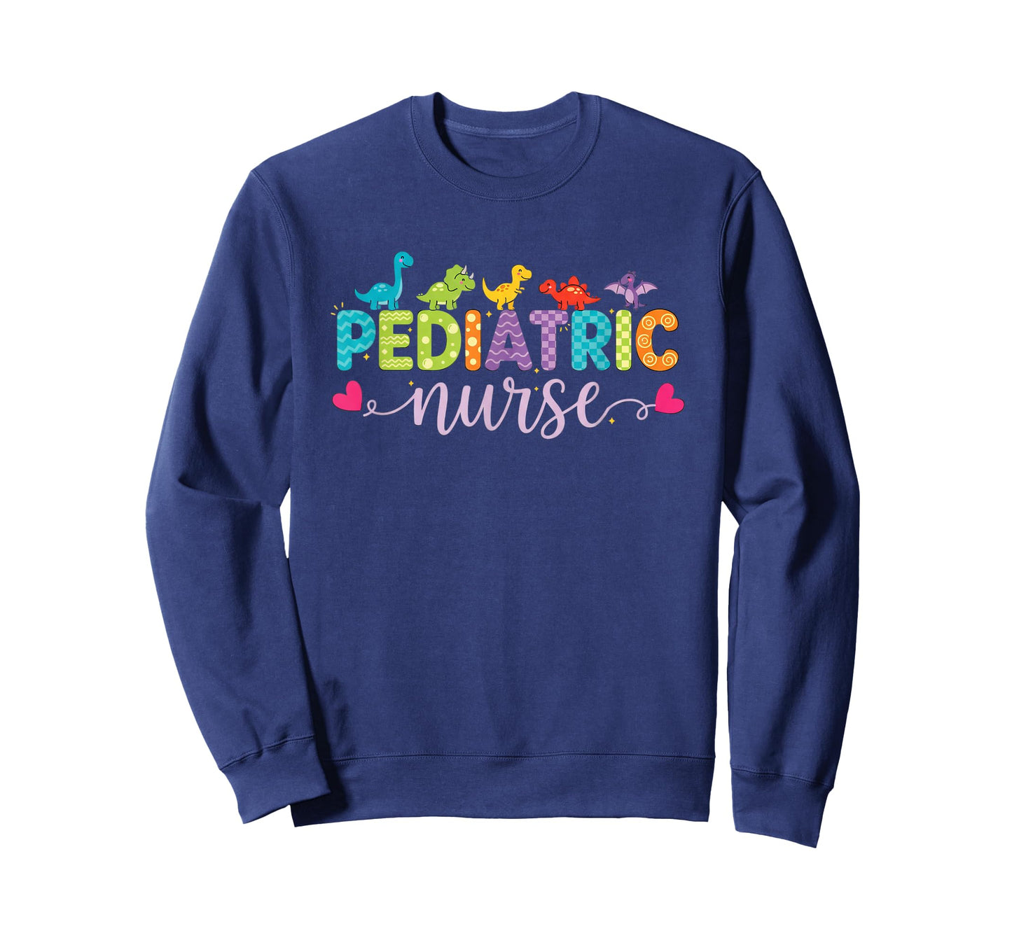 Nurse Pediatric Nurse Dino Crew, Cute Pediatric Peds Nurse T-Shirt