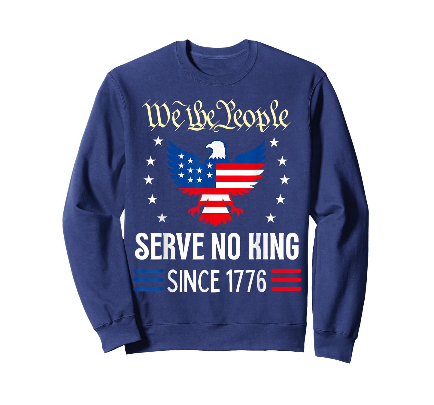 Serve No King Since 1776 Eagle USA T-Shirt