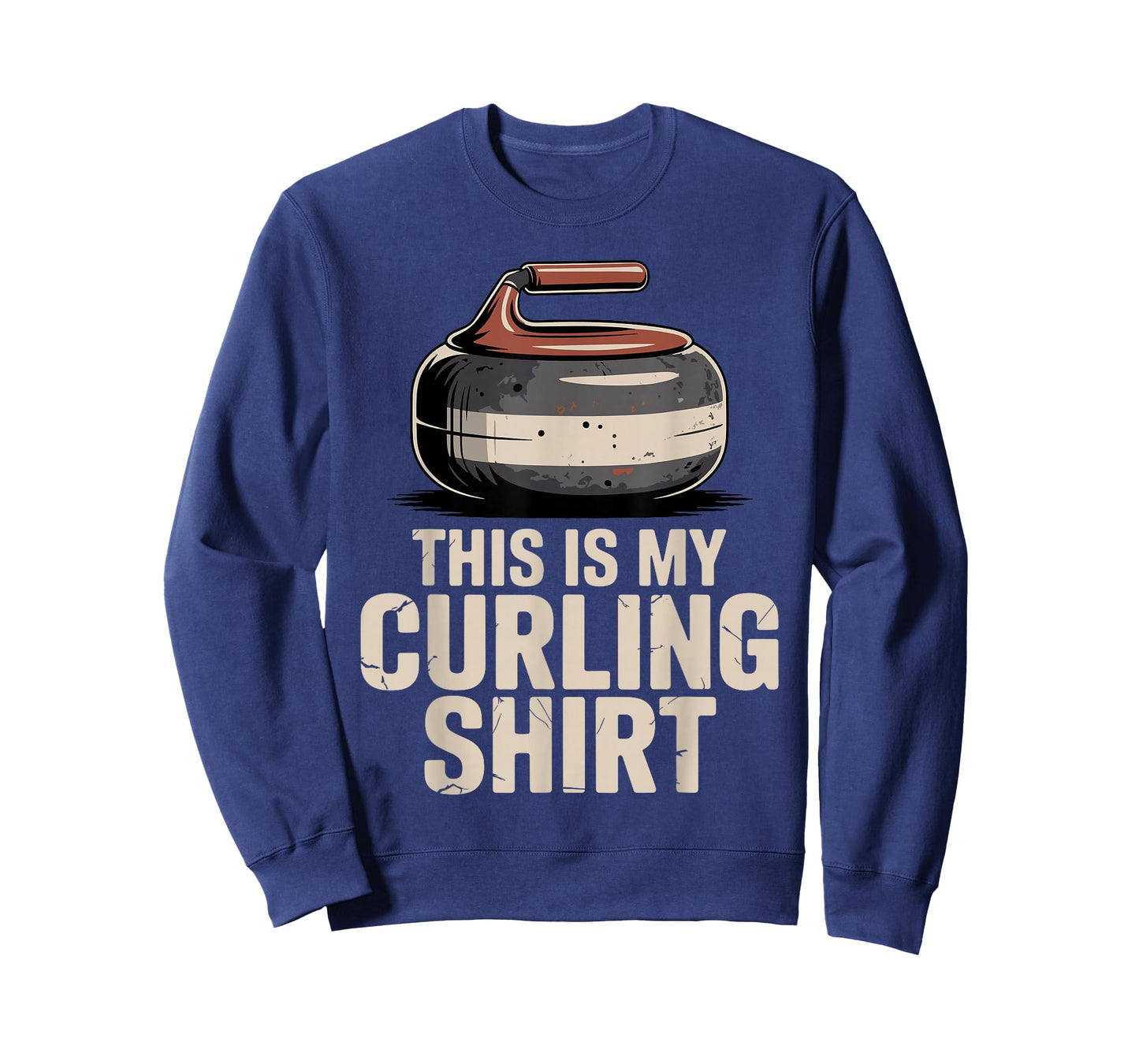 Funny Curling Art for Men Women Curler Curling Sport Lover T-Shirt