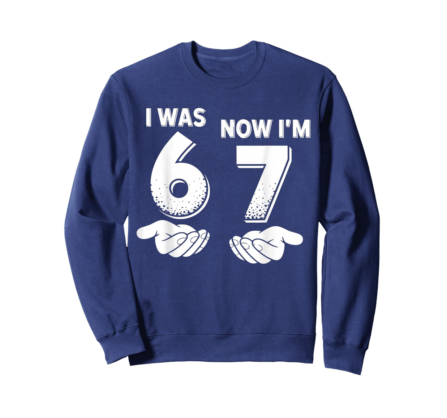 7 Year Old Birthday I was 6 Now I'm 7 67 T-Shirt