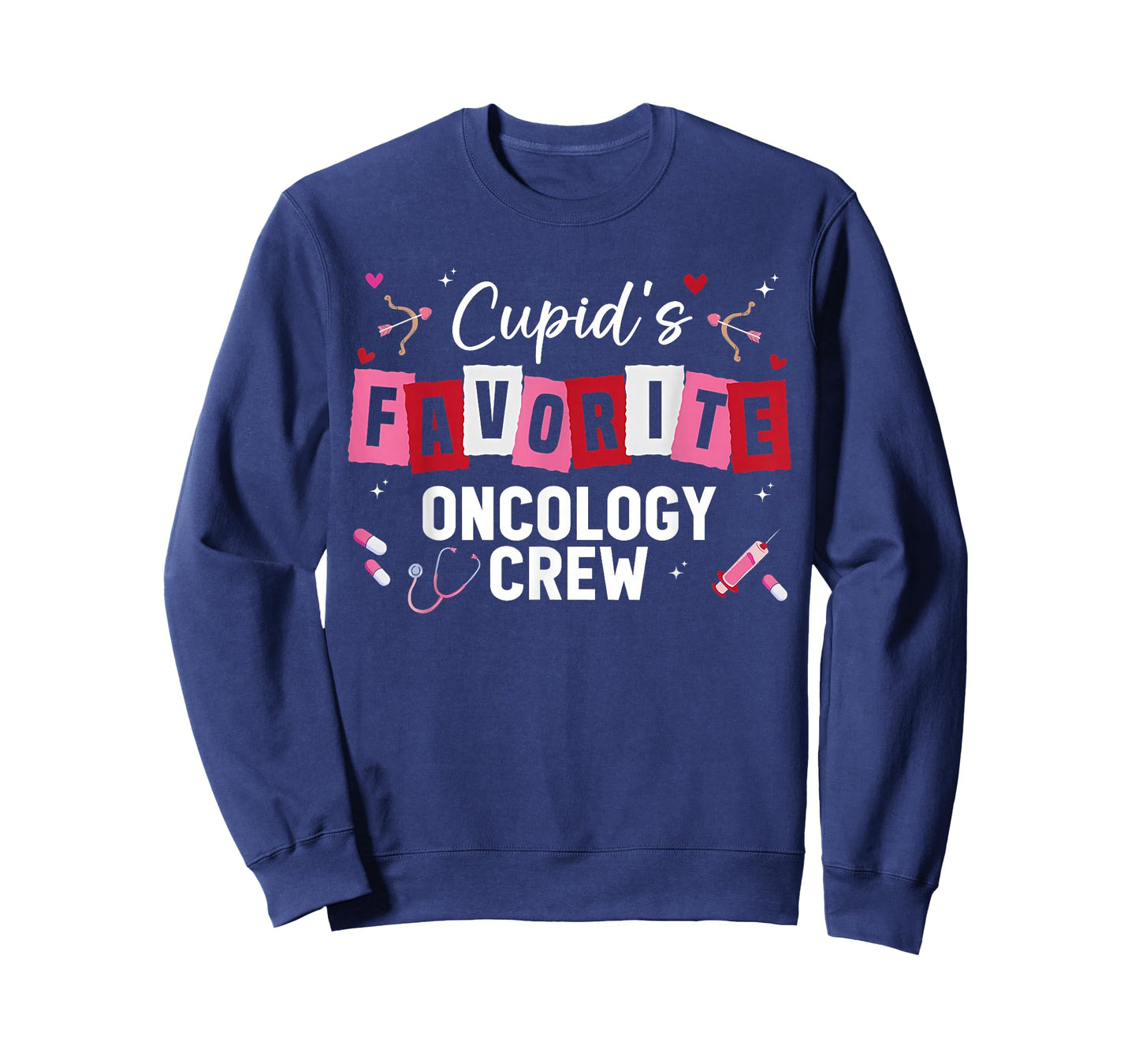 Cupid's Favorite Oncology Crew Nurse Valentine Day Hemonc T-Shirt