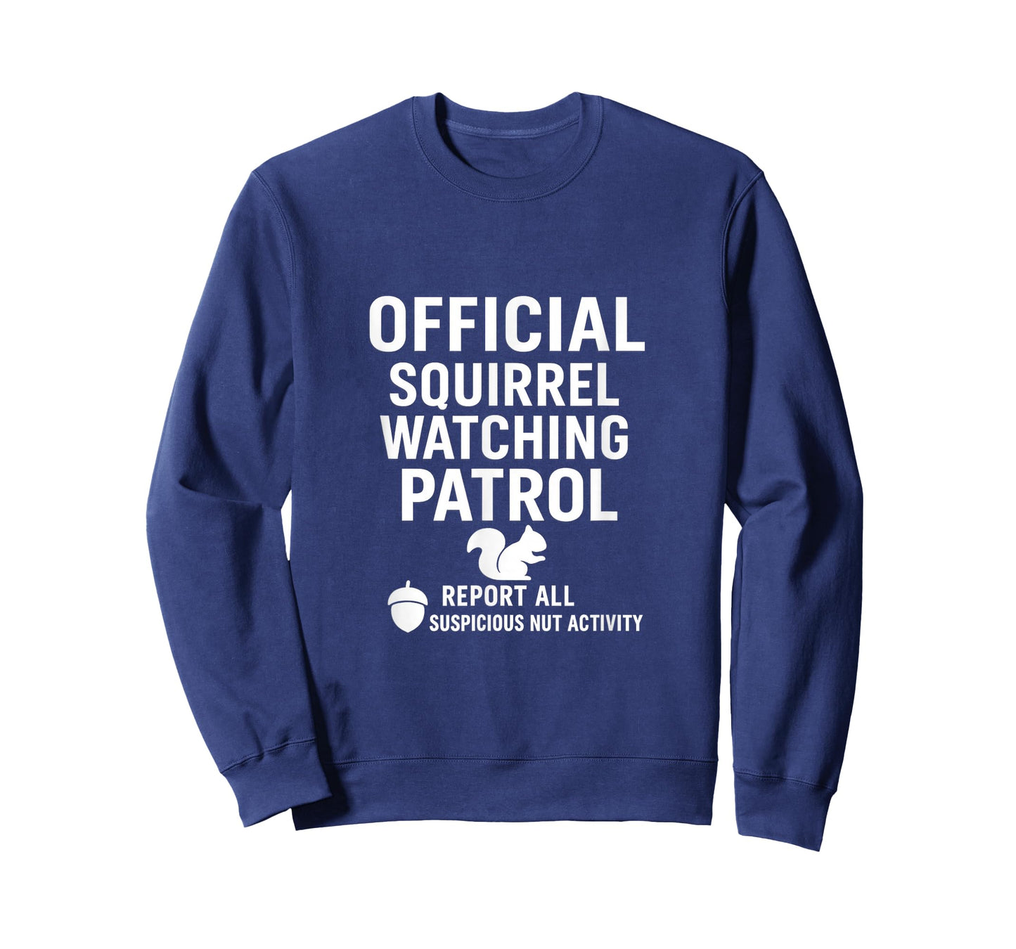 Backyard Squirrel Watching Humor Club T-Shirt