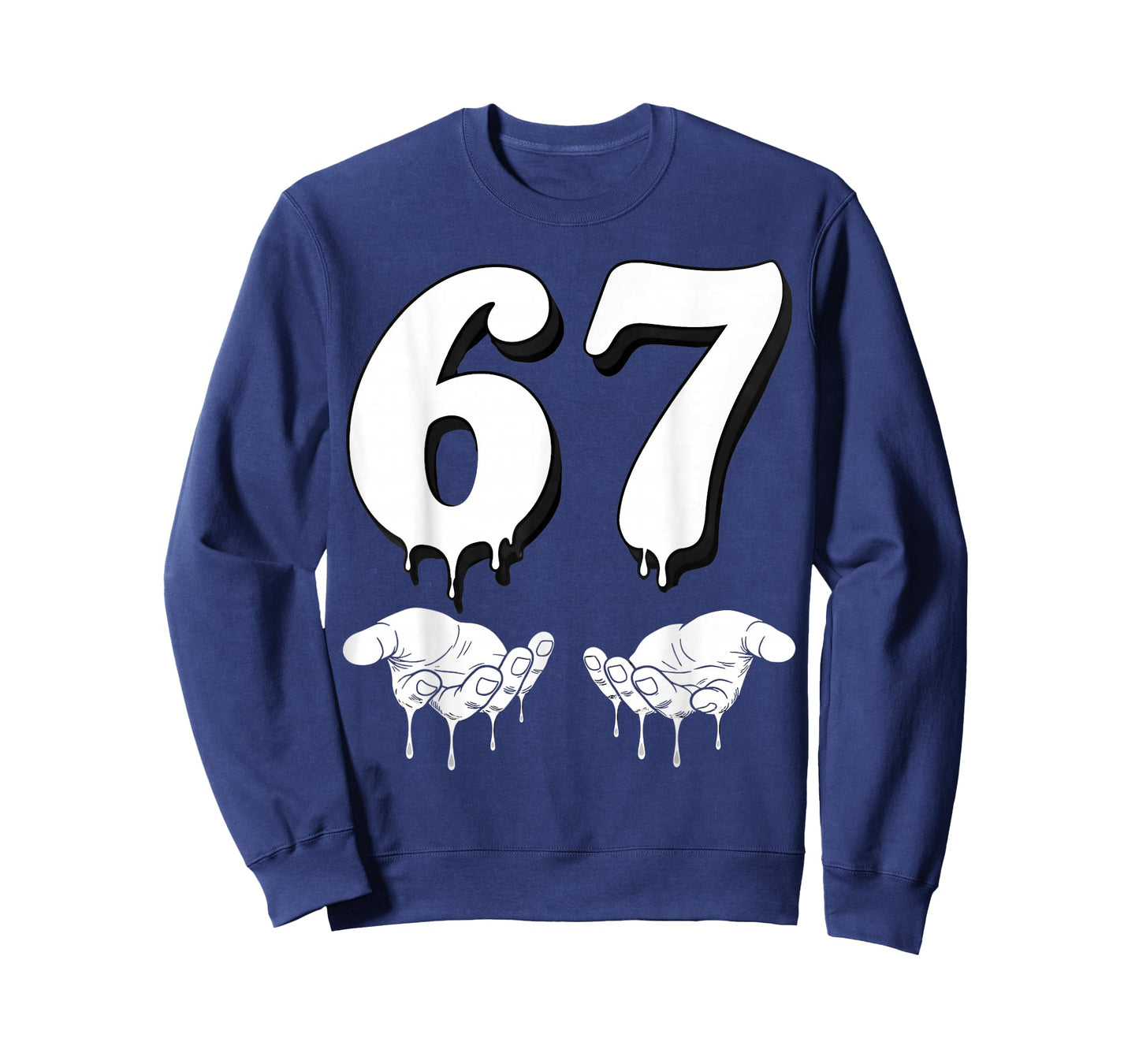 Cool Six Seven 6 7 Meme Gen Alpha Slang Costume Matching T-Shirt
