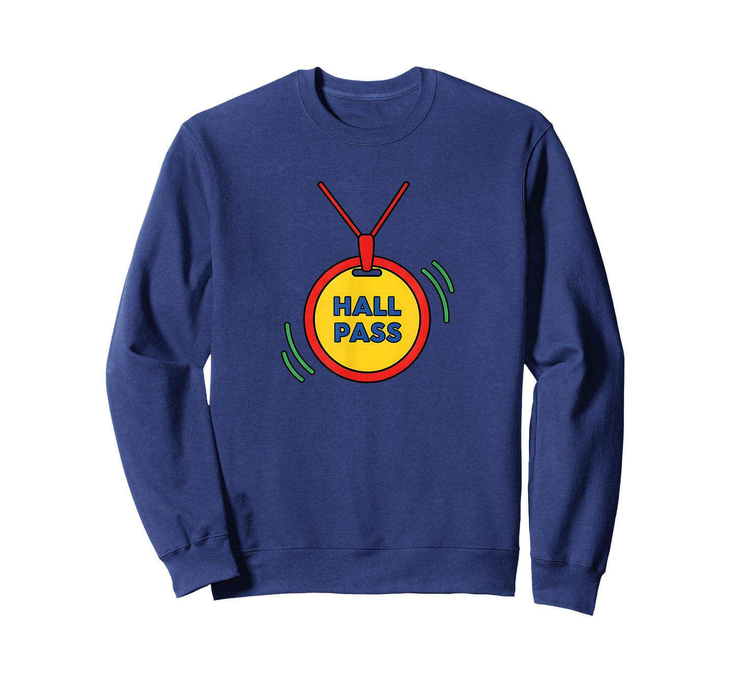 Funny Classroom Hall Pass Teacher Hall Monitor T-Shirt
