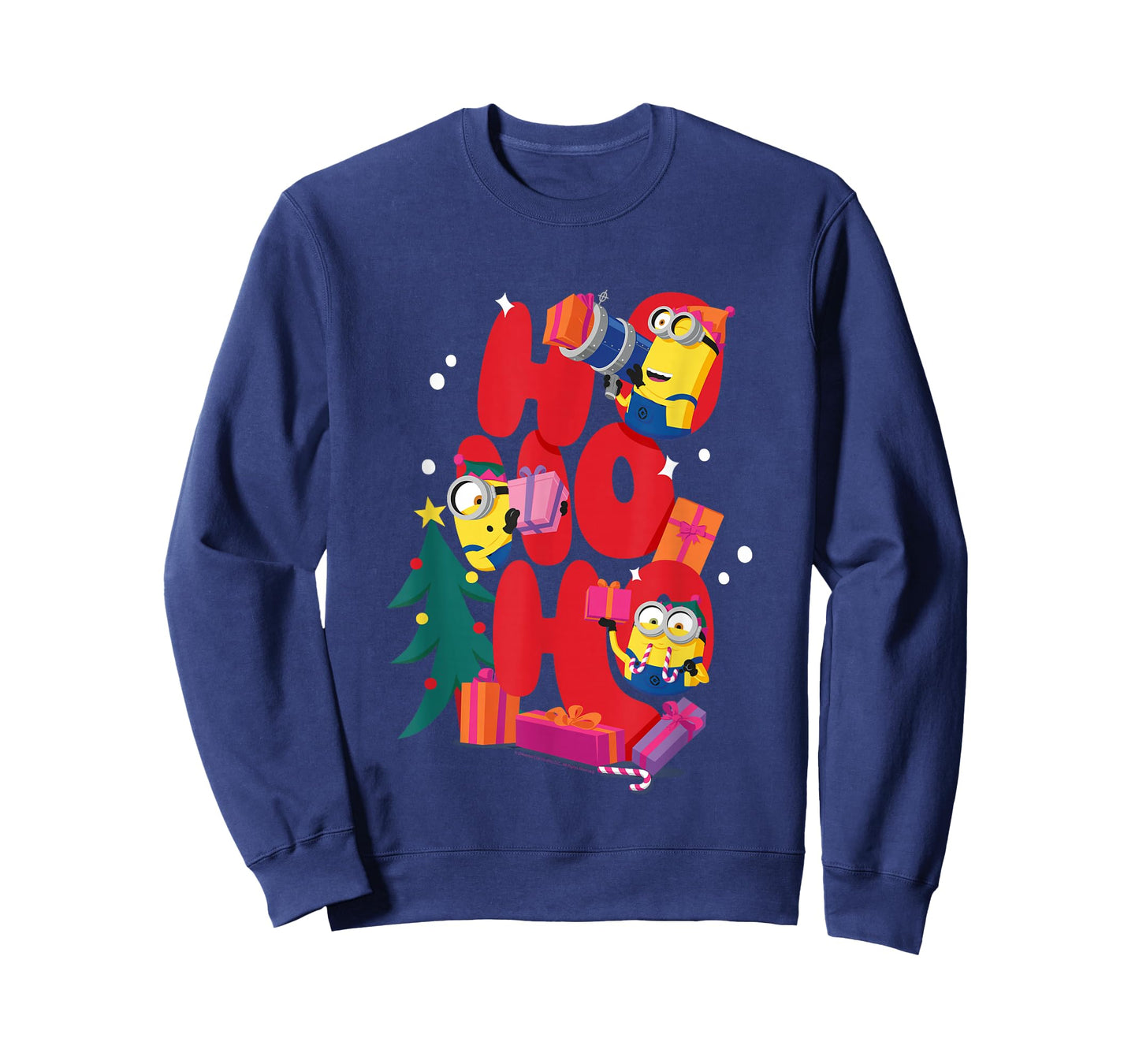 Ho Ho Ho Minions Christmas Fun Cheer T-Shirt