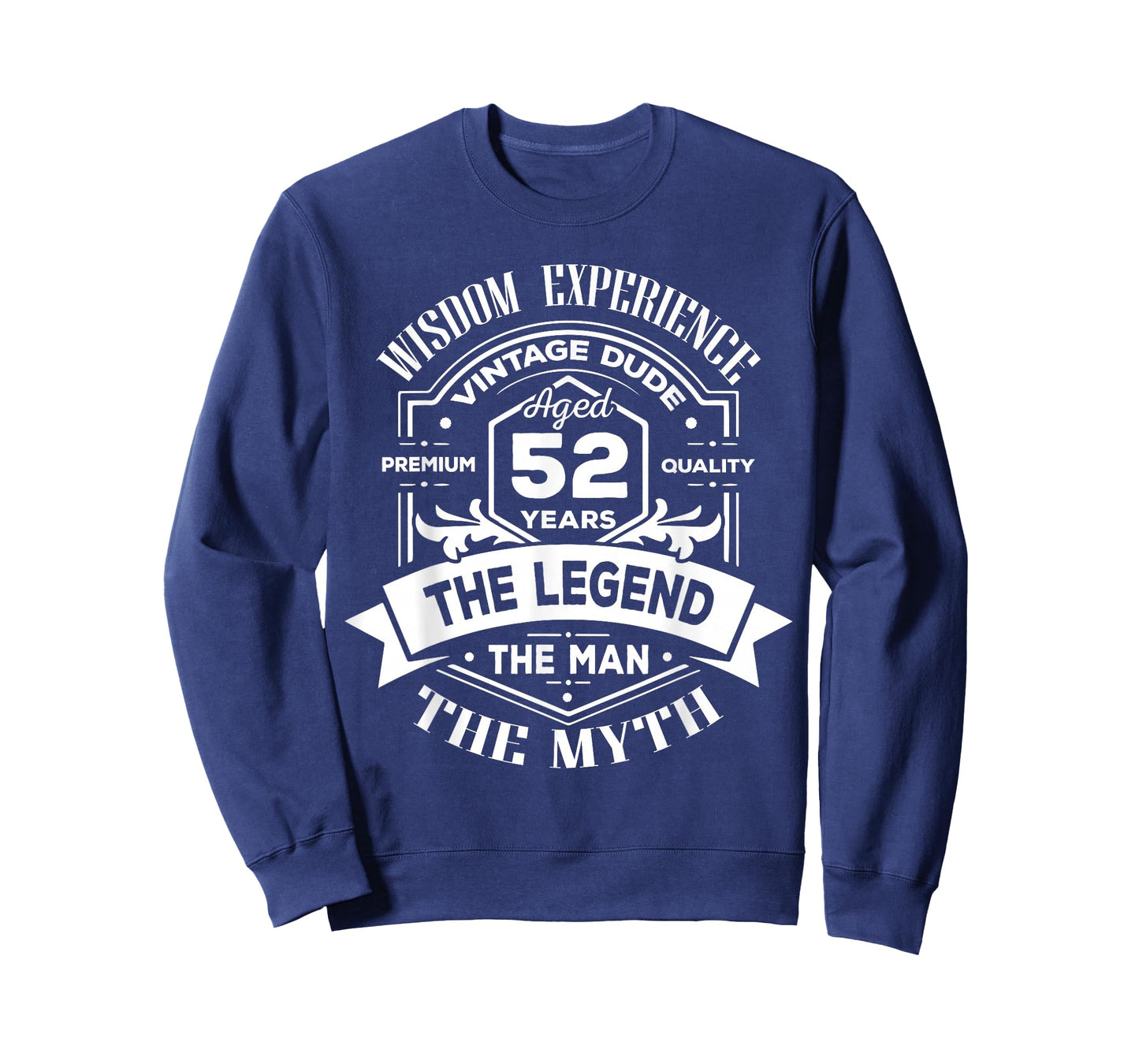 Vintage The Man Myth Legend 52 Birthday Tee for 52 Years Old T-Shirt