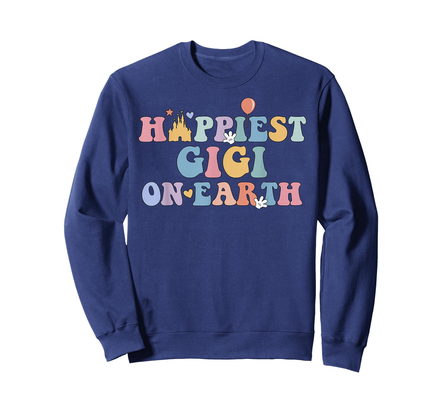 Happiest Gigi On Earth Happiest Grandma Matching Family Trip T-Shirt