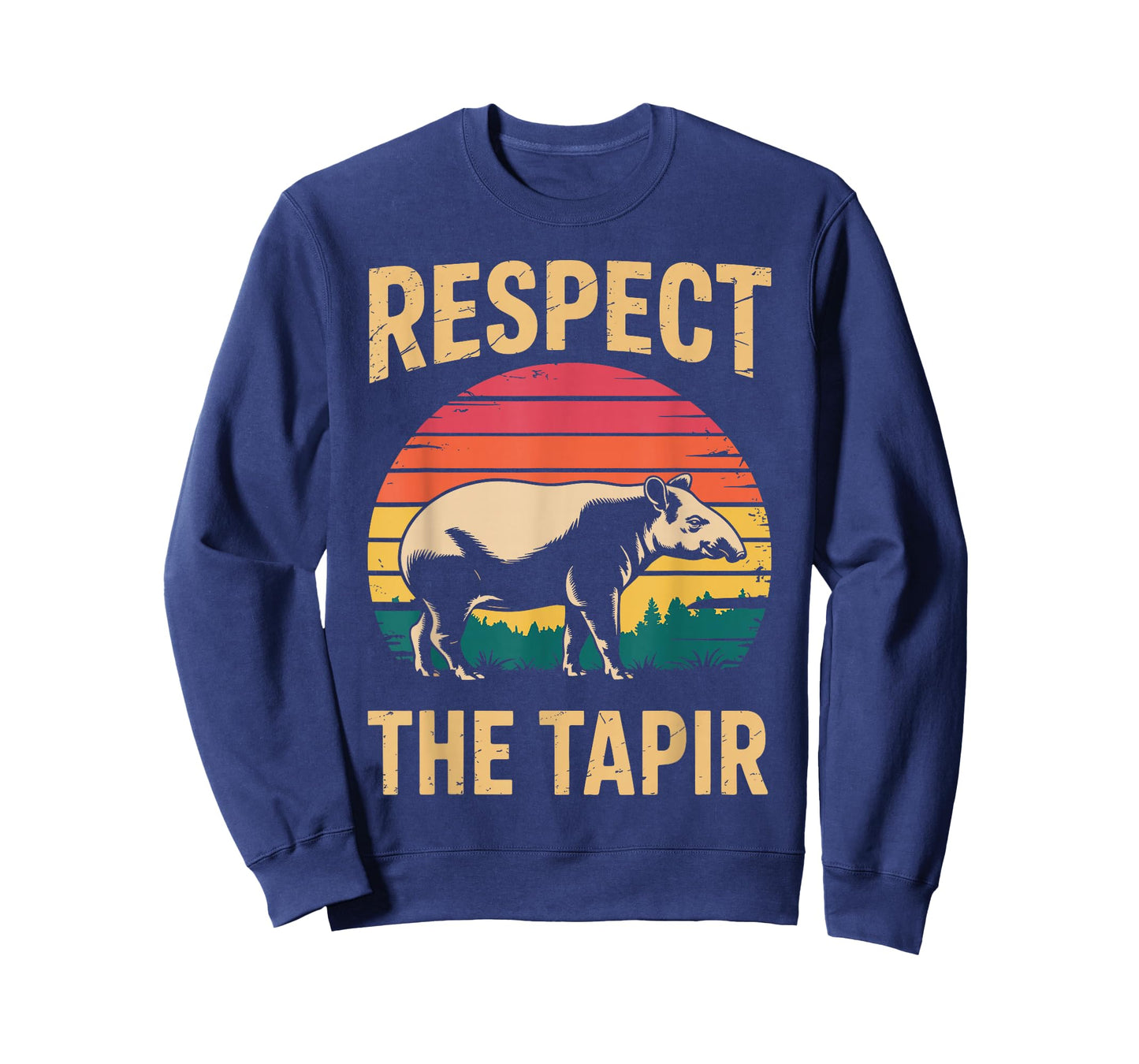 Funny Tapir Art for Men Women Zoo Animal Zookeeper Tapir T-Shirt