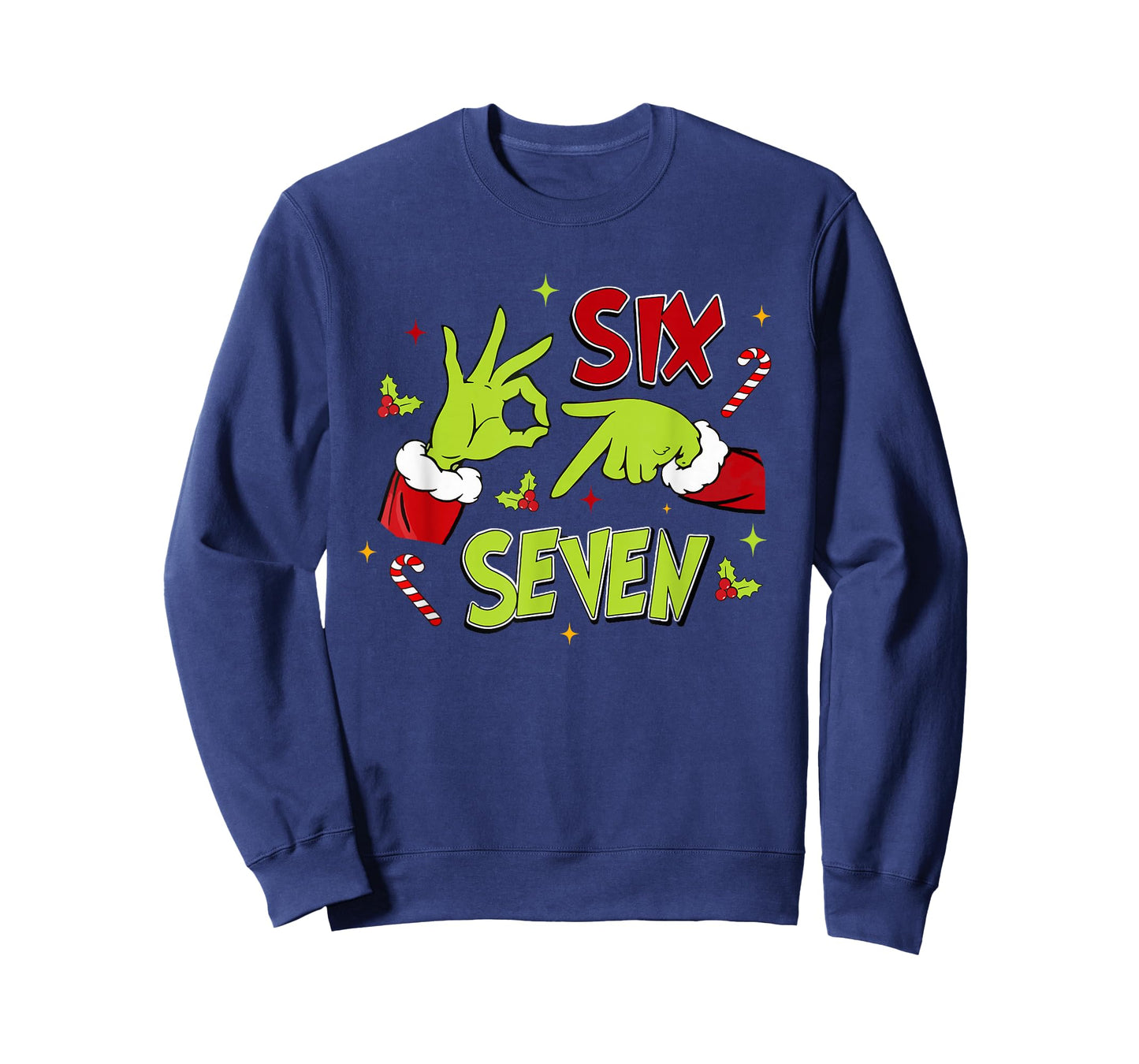 67 Meme Humor 6-7 Funny Six Seven Christmas T-Shirt