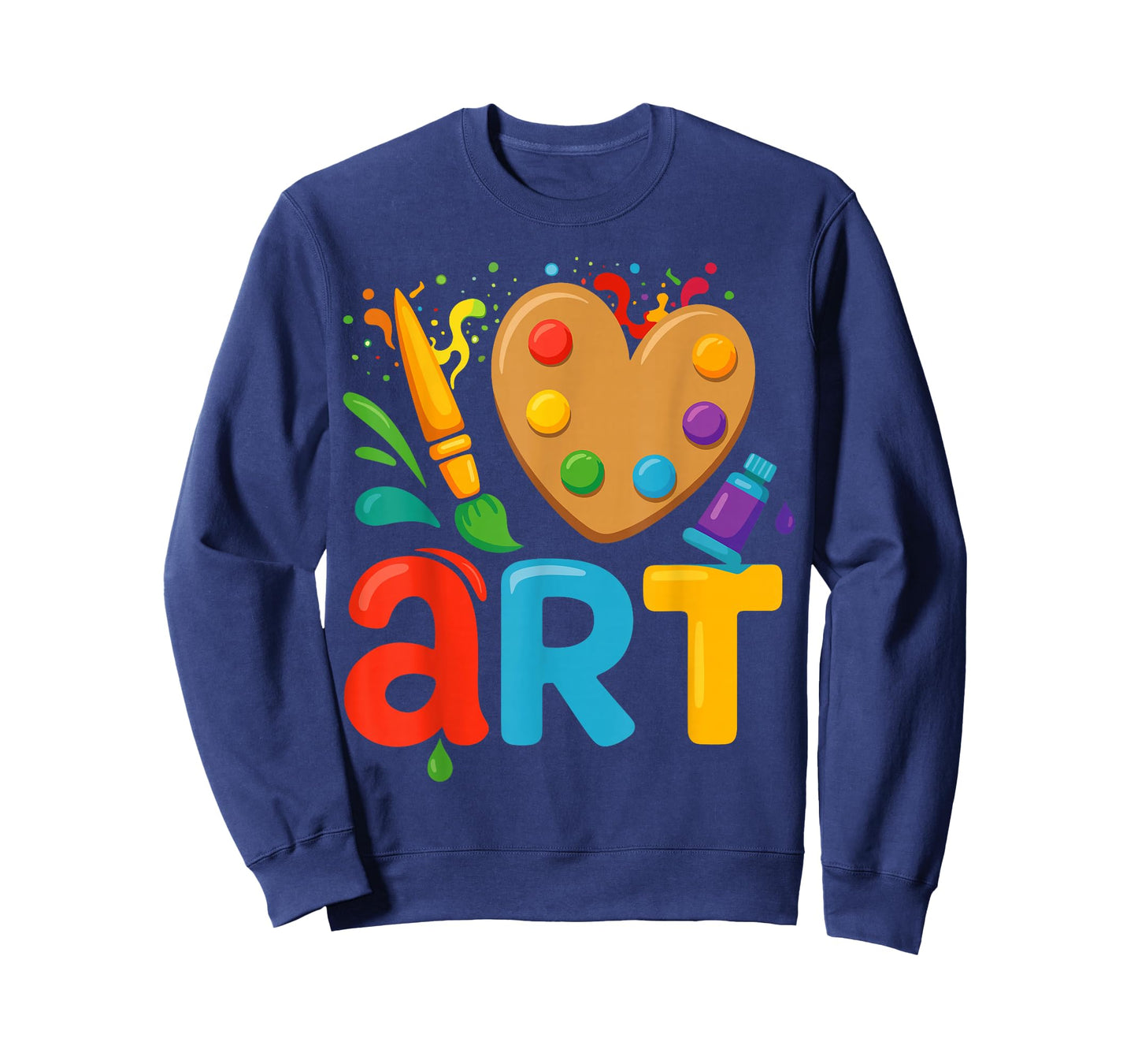 Colourful Art Painter Palette Kids & Teachers Tee T-Shirt