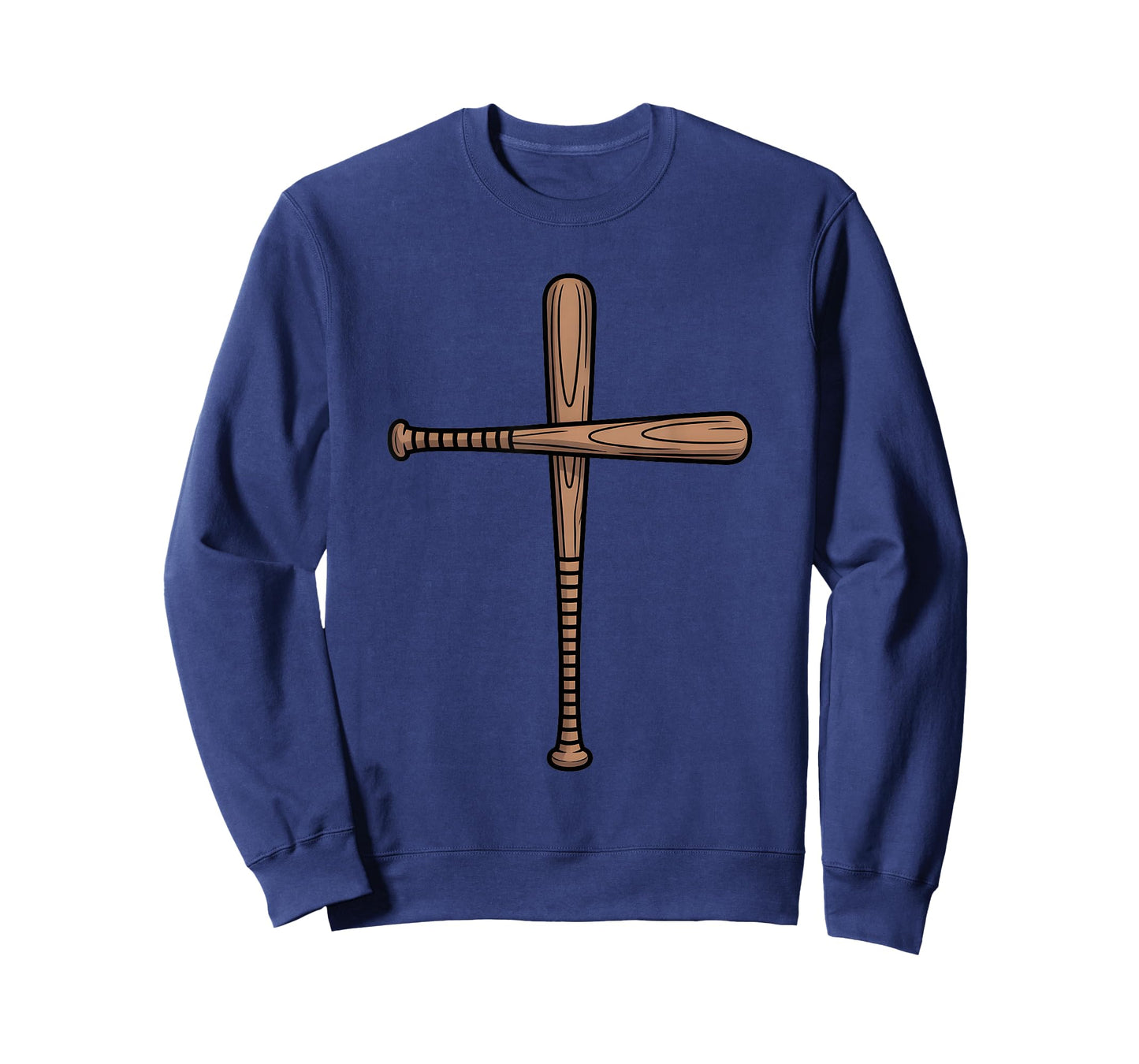 Cross Baseball Bats Christian Faith Sports Coach Pitcher T-Shirt