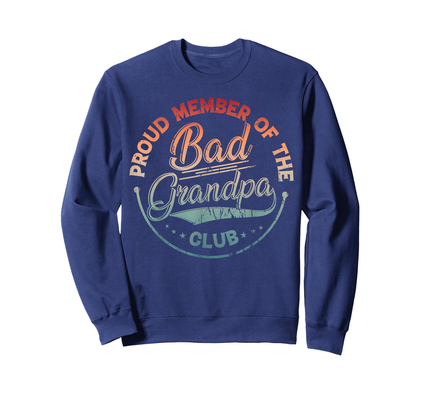 Proud MemberOf Grandpa Club Vintage Father's Day T-Shirt