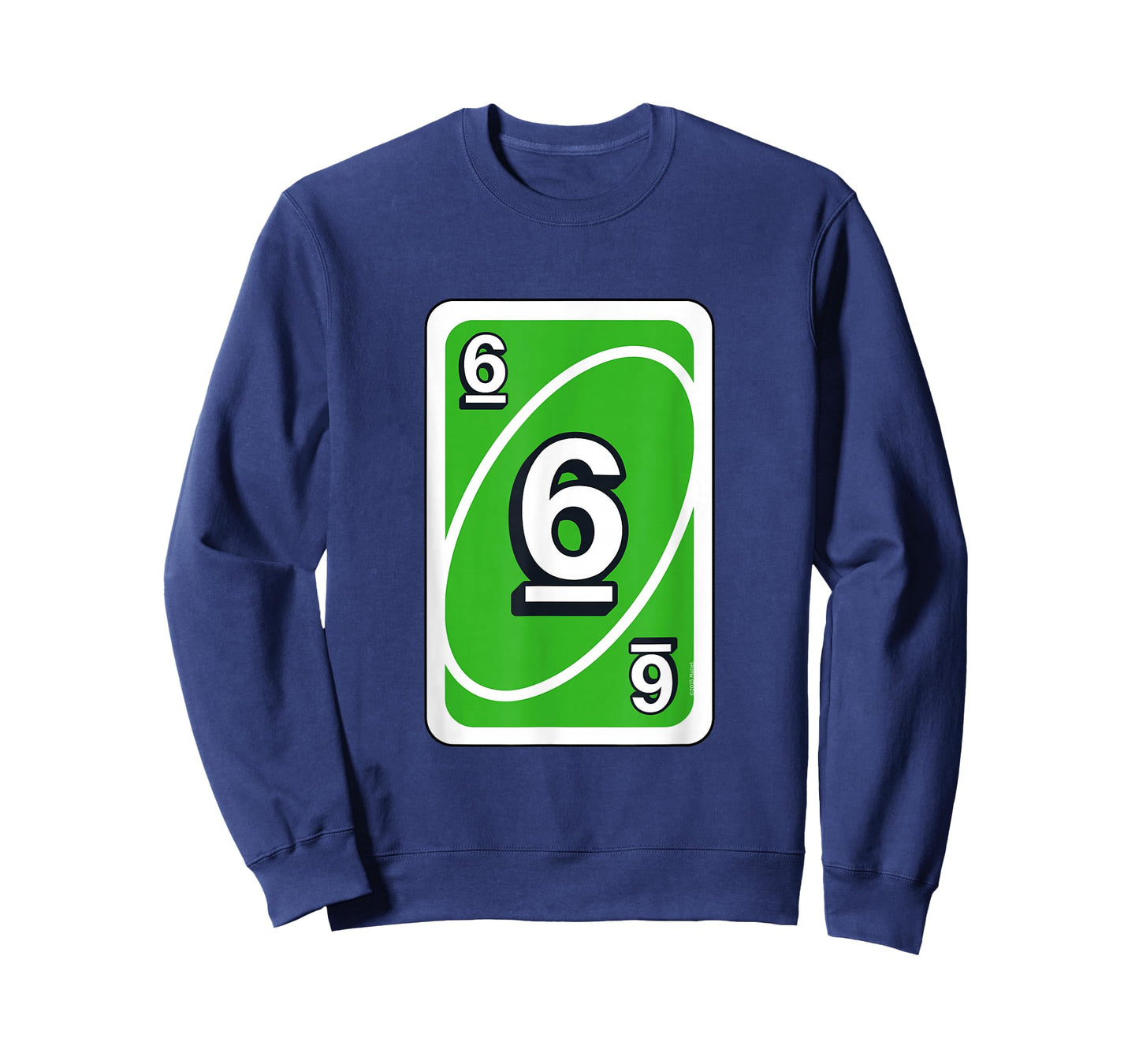 UNO Halloween Green 6" Card T-Shirt